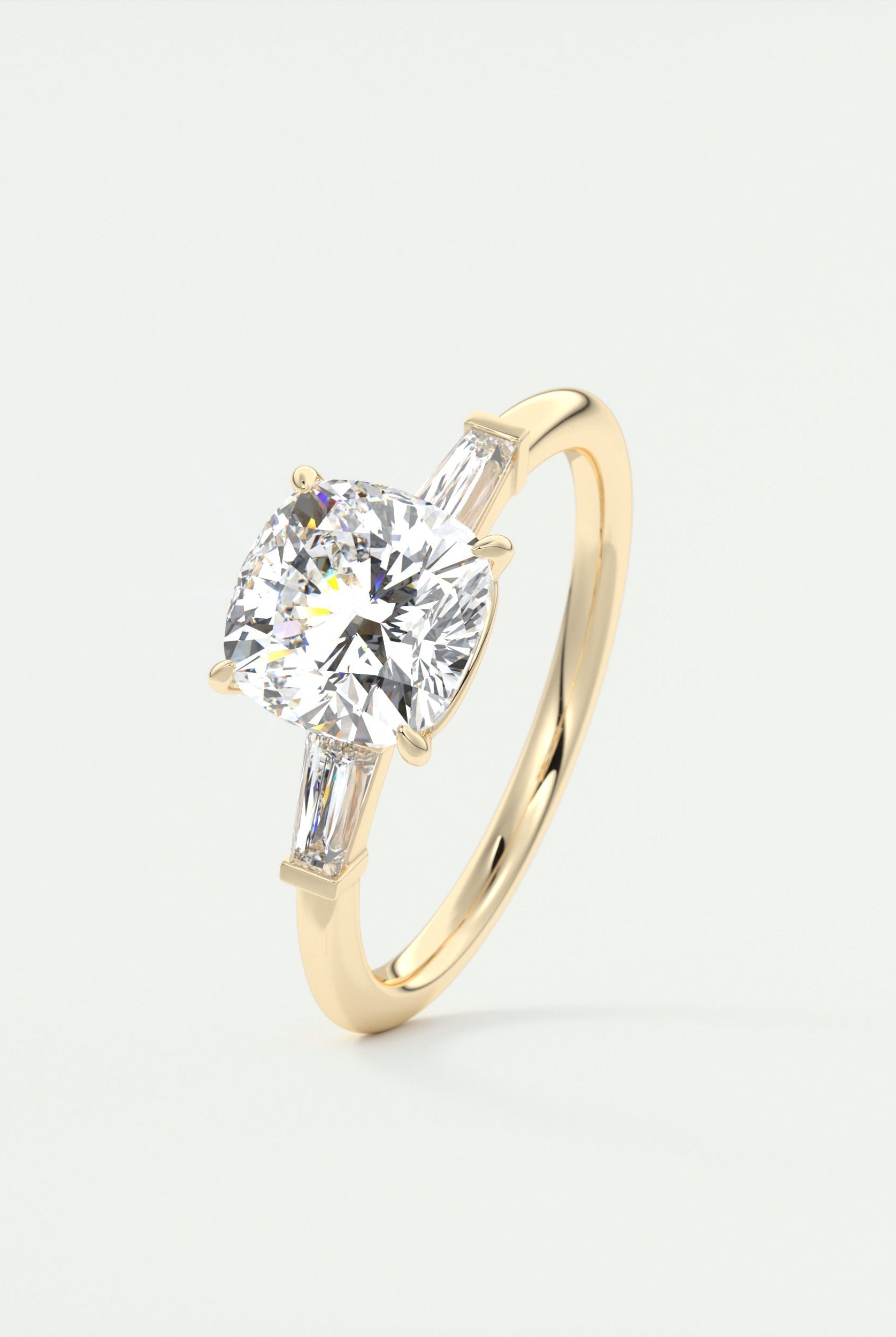 Cushion Bridal Ring