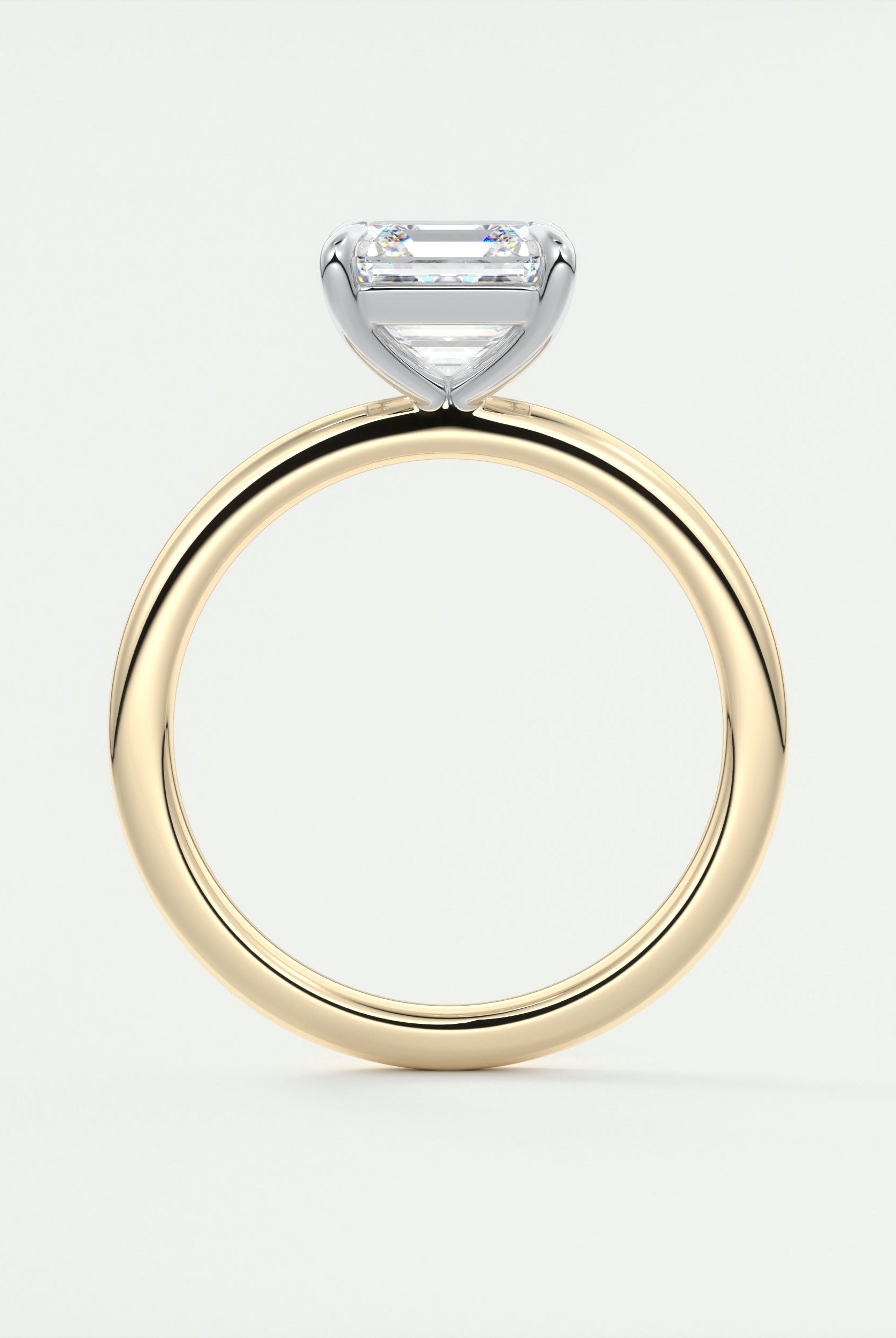Luxury Moissanite Engagement Ring