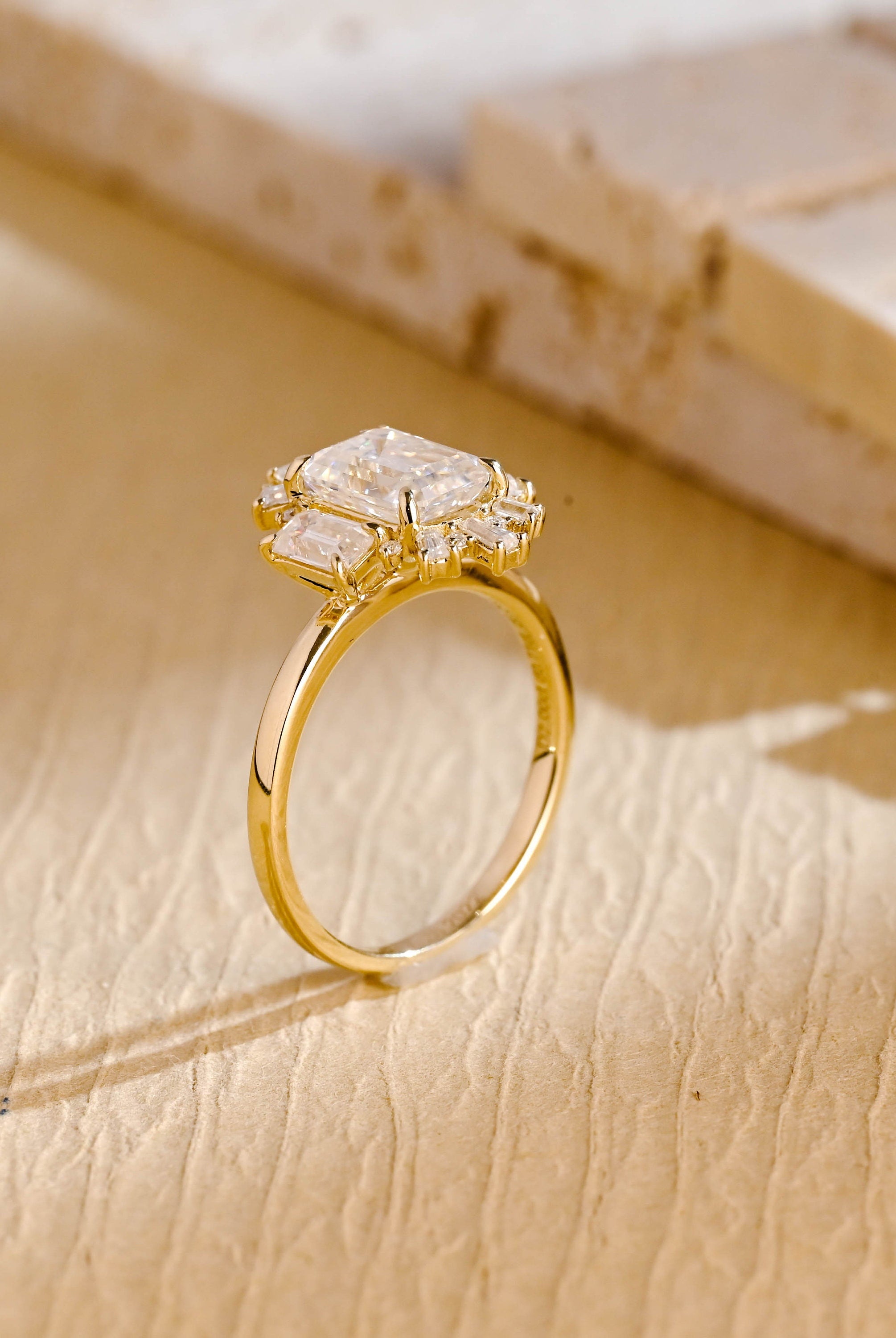 Premium Moissanite Bridal Ring