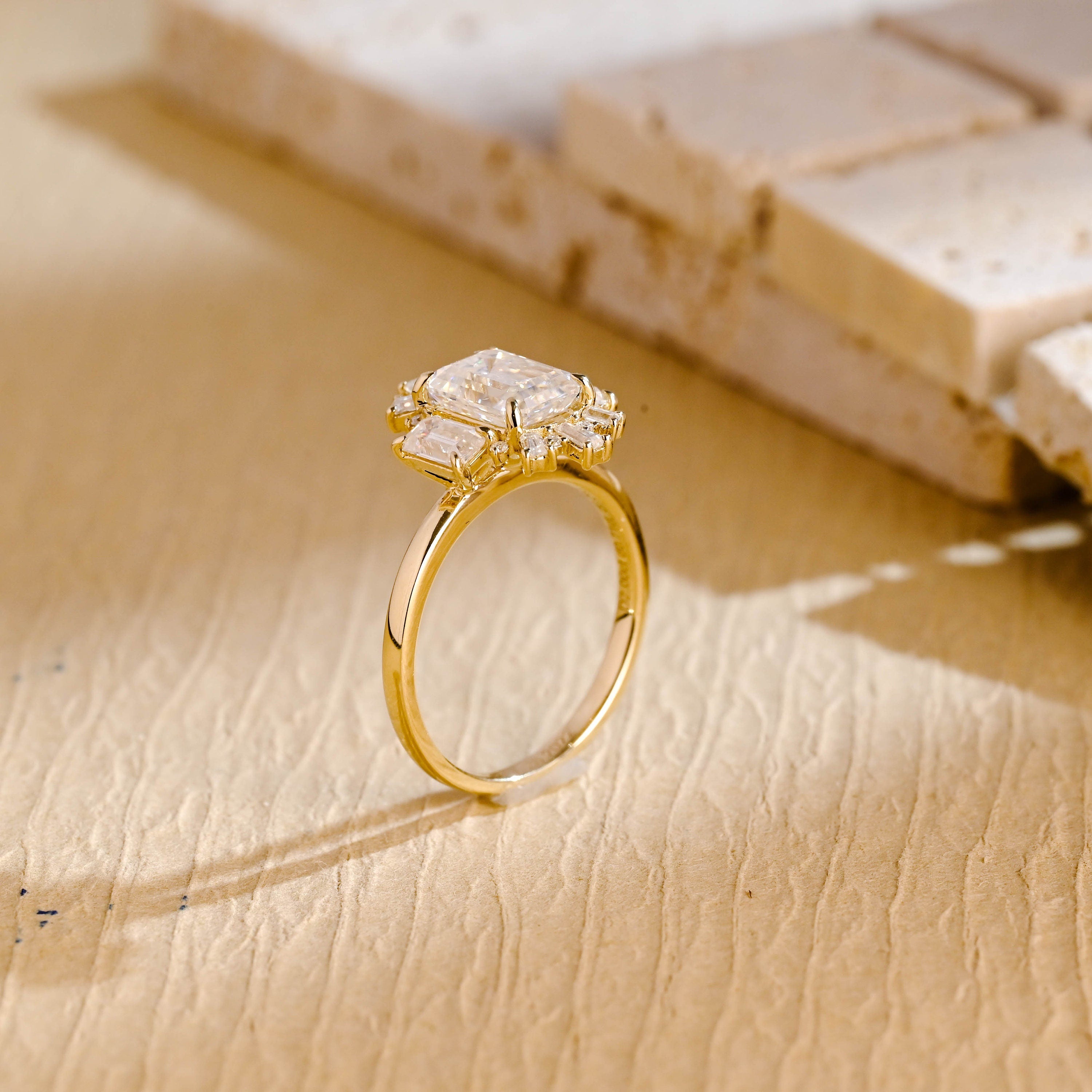 Premium Moissanite Bridal Ring