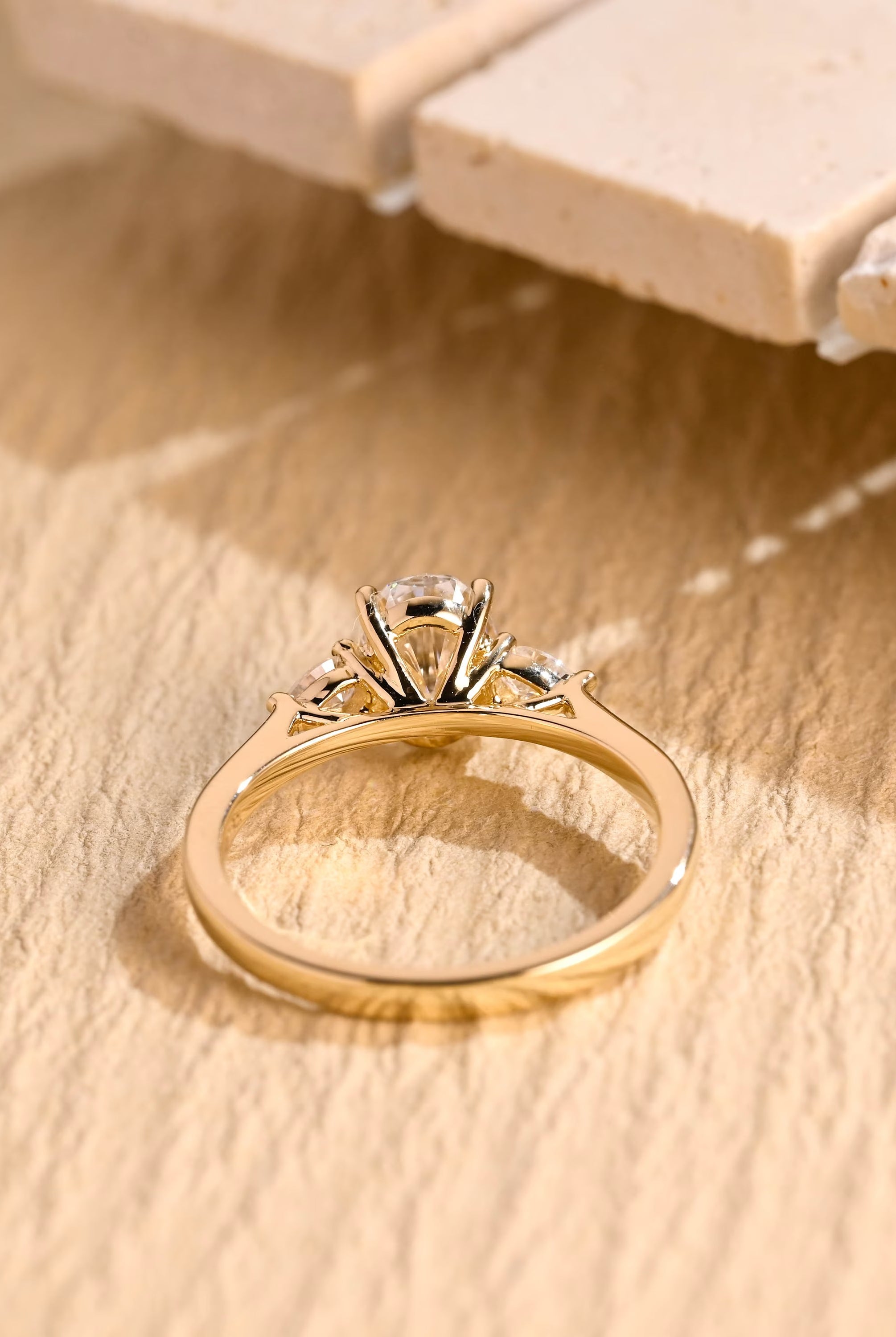 Luxury Oval Moissanite Engagement Ring USA