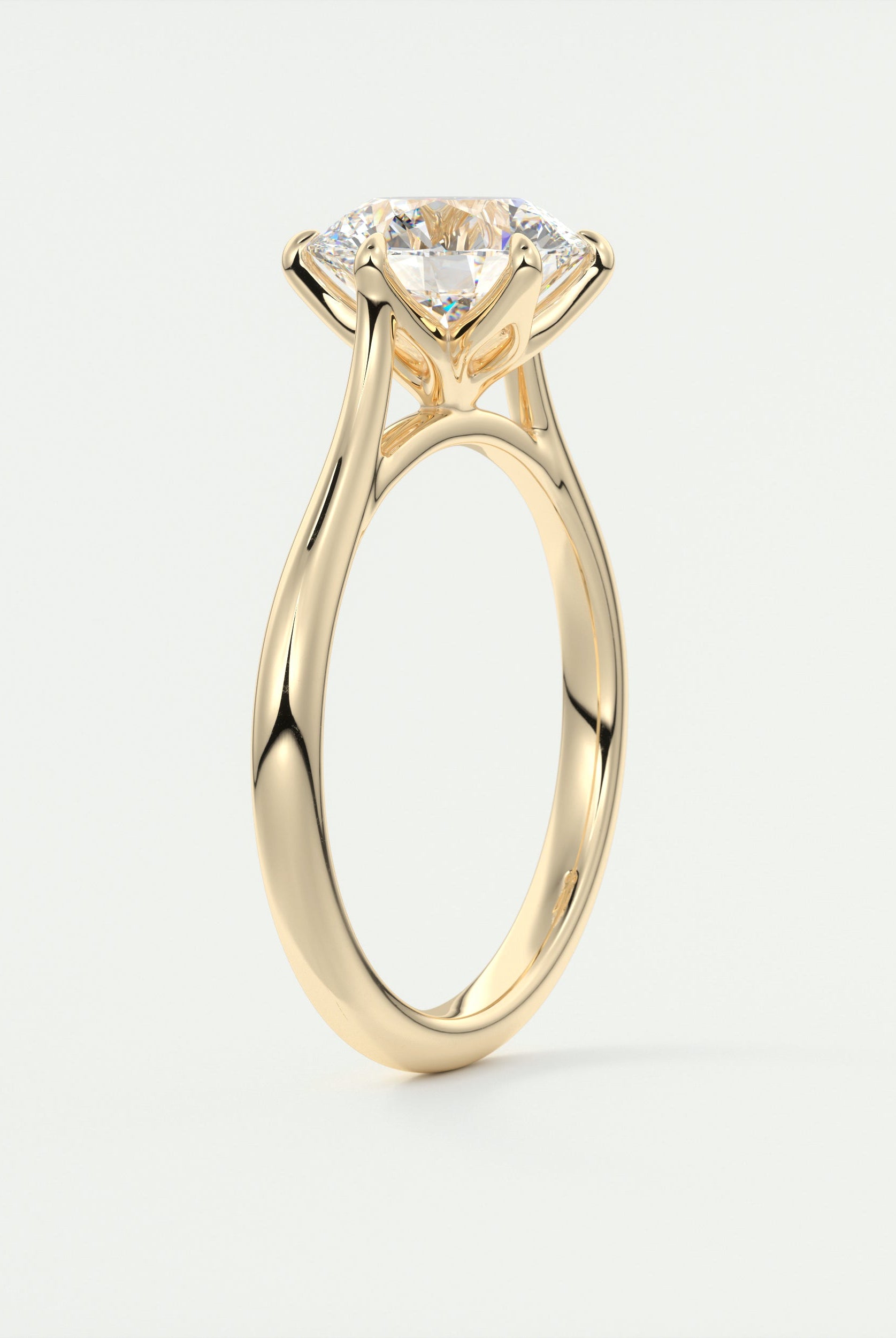 Luxury Moissanite Engagement Ring