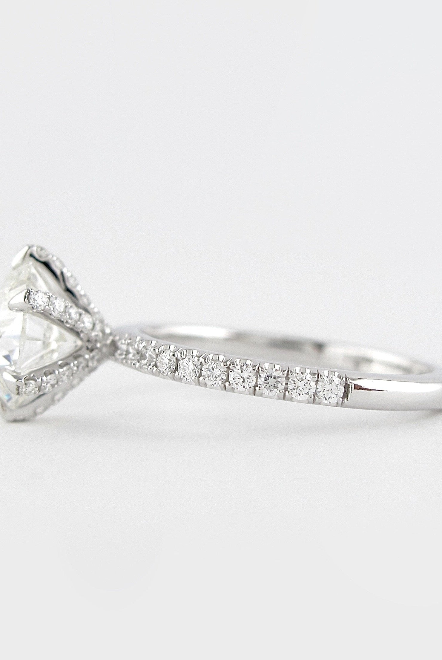 Diamond Alternative Engagement Ring