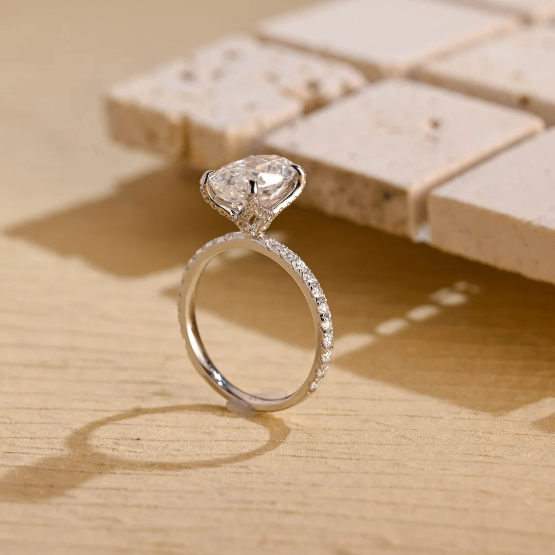 Luxury Moissanite Ring
