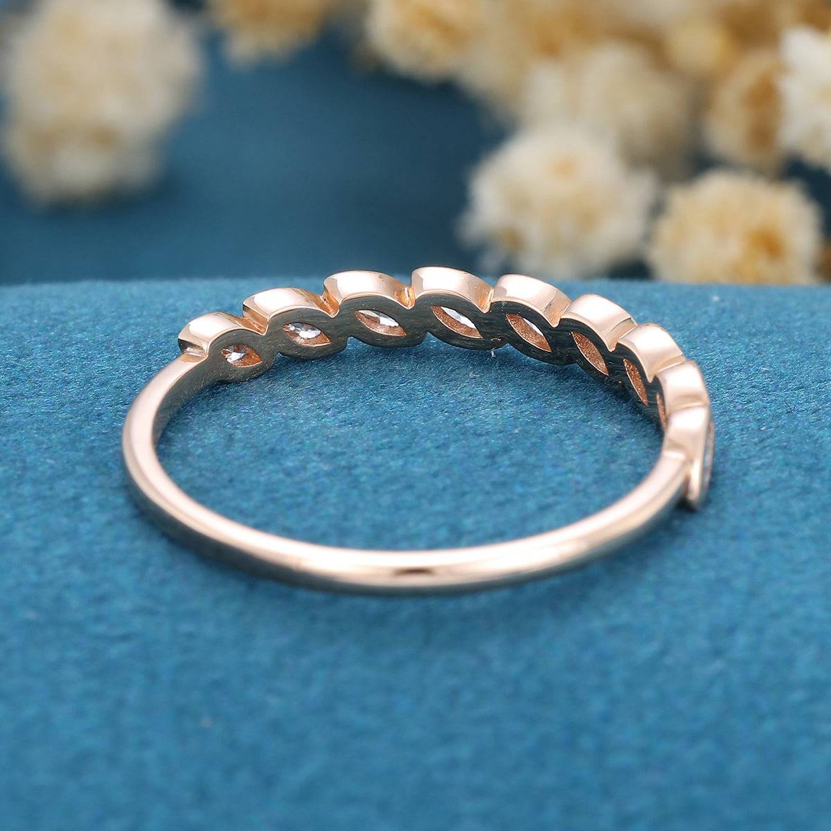 1-20-ct-marquise-shaped-moissanite-bezel-half-eternity-wedding-band