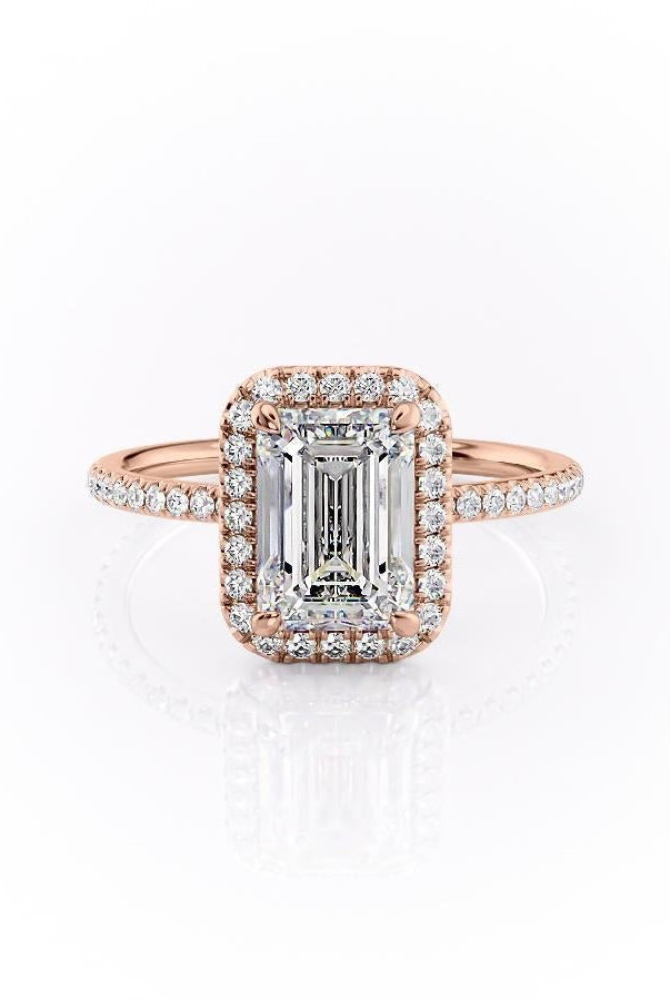 emerald-cut-halo-pave-setting-moissanite-engagement-ring