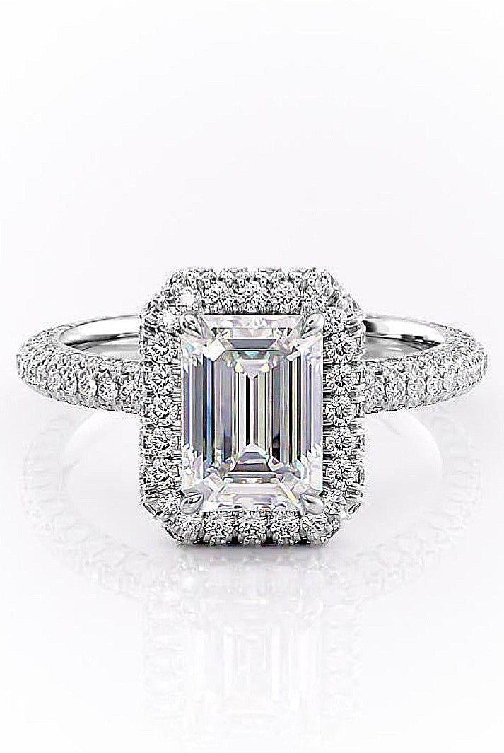 emerald-cut-halo-triple-pave-setting-moissanite-engagement-ring