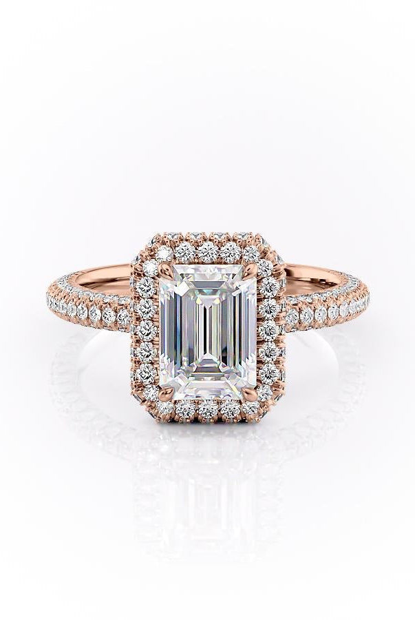 emerald-cut-halo-triple-pave-setting-moissanite-engagement-ring