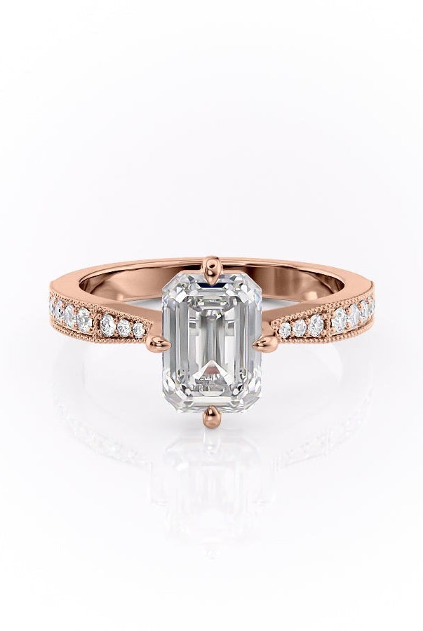 emerald-cut-solitaire-pave-setting-moissanite-engagement-ring-2