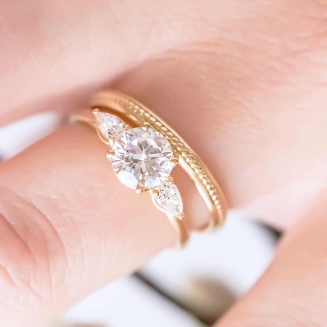 Moissanite jewelry set deals