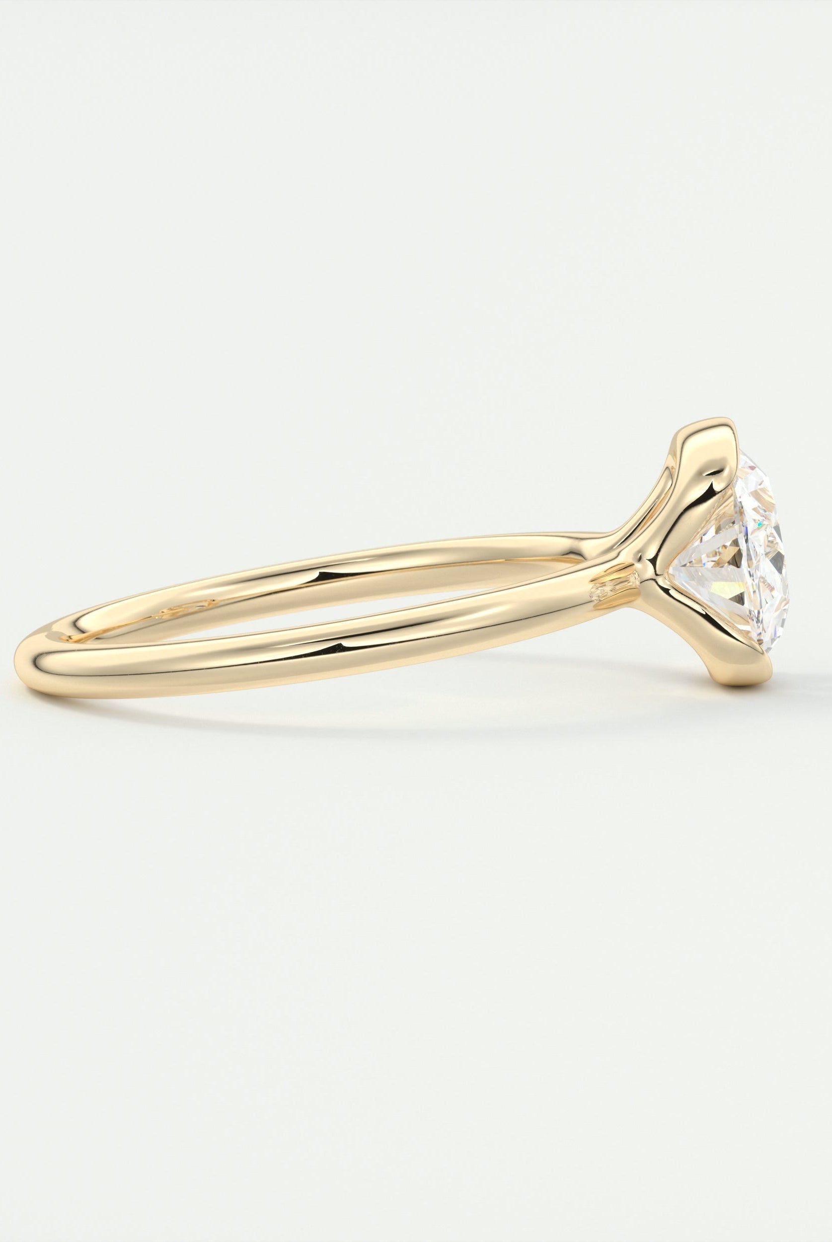 East West Oval Ring