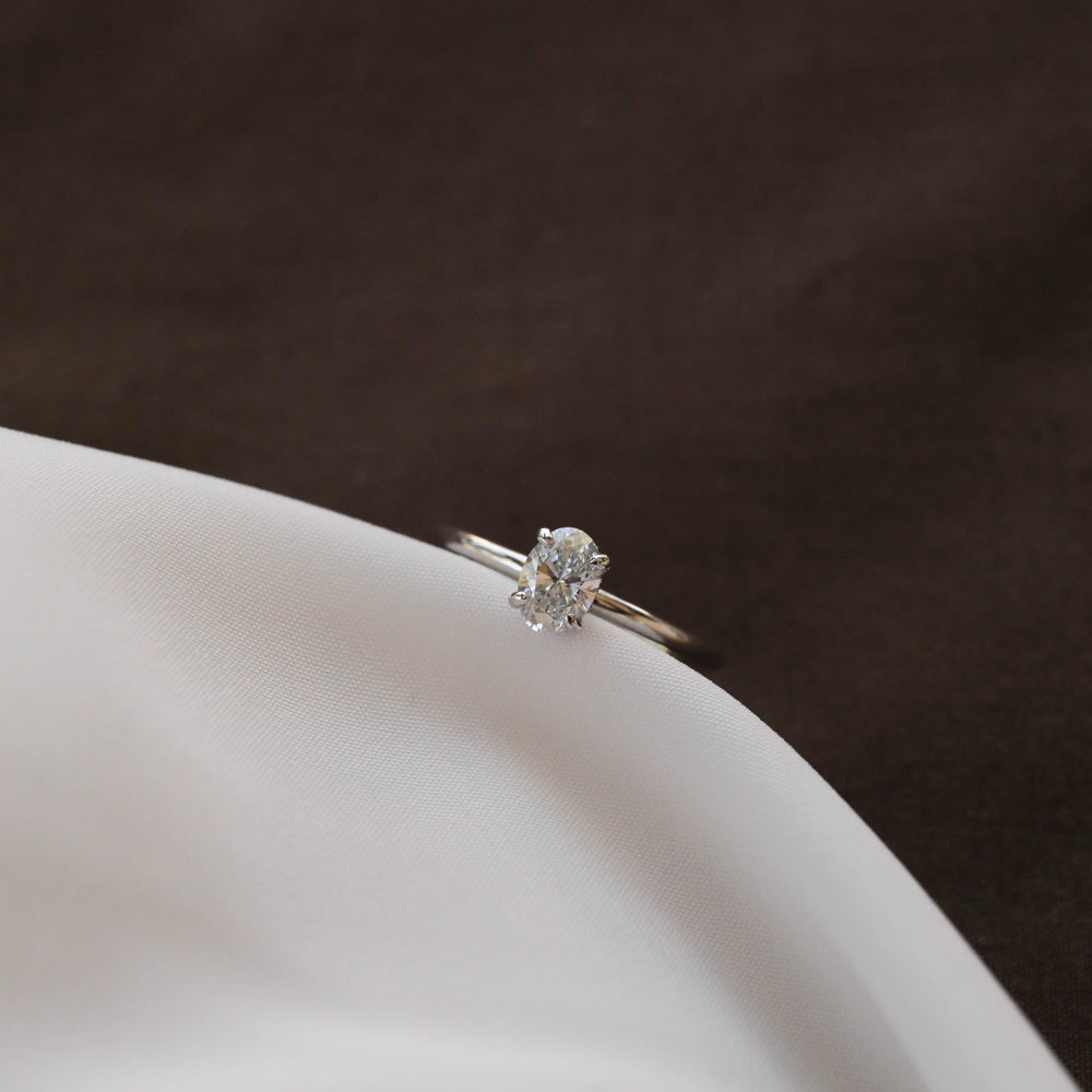 1.20 Carat Moissanite Engagement Ring