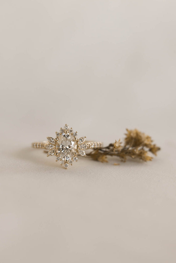 1.20 Carat Moissanite Engagement Ring