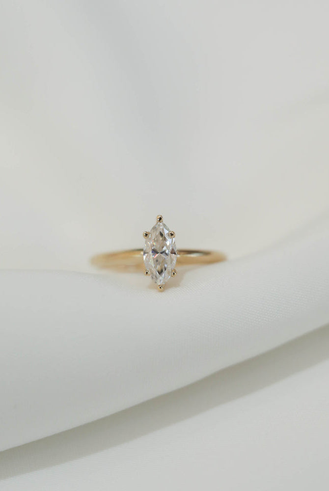 1.50 Carat Moissanite Engagement Ring