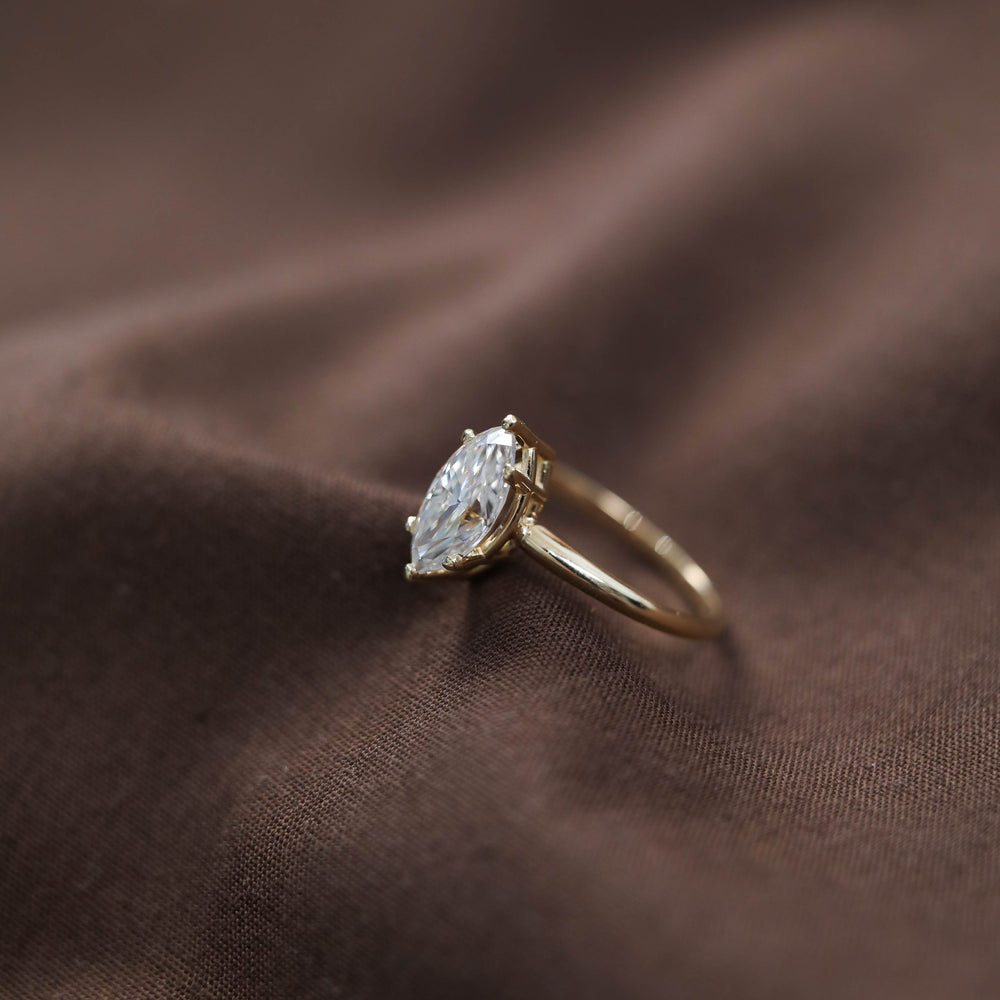 1.50 Carat Moissanite Engagement Ring
