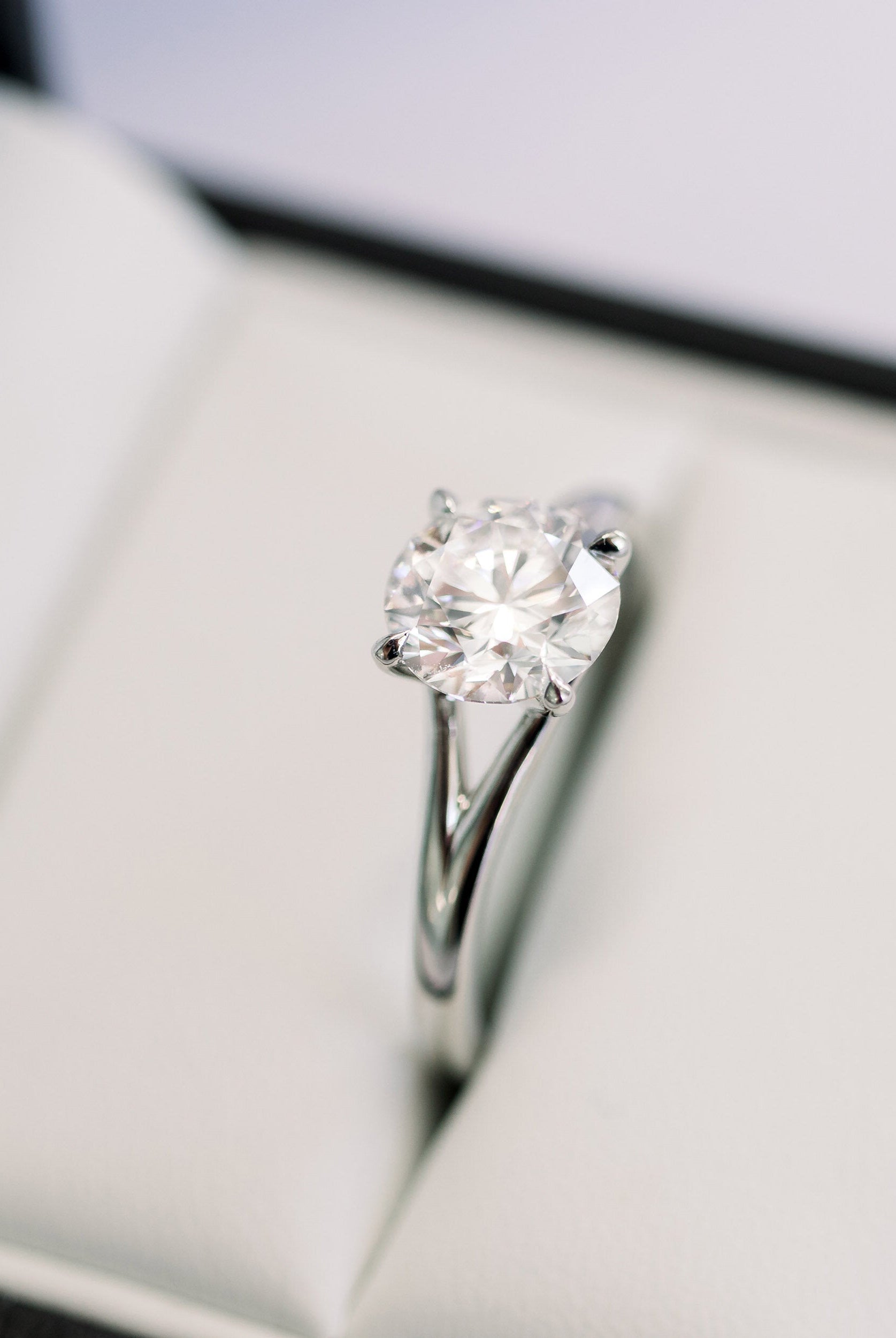 Round Solitaire Engagement Ring