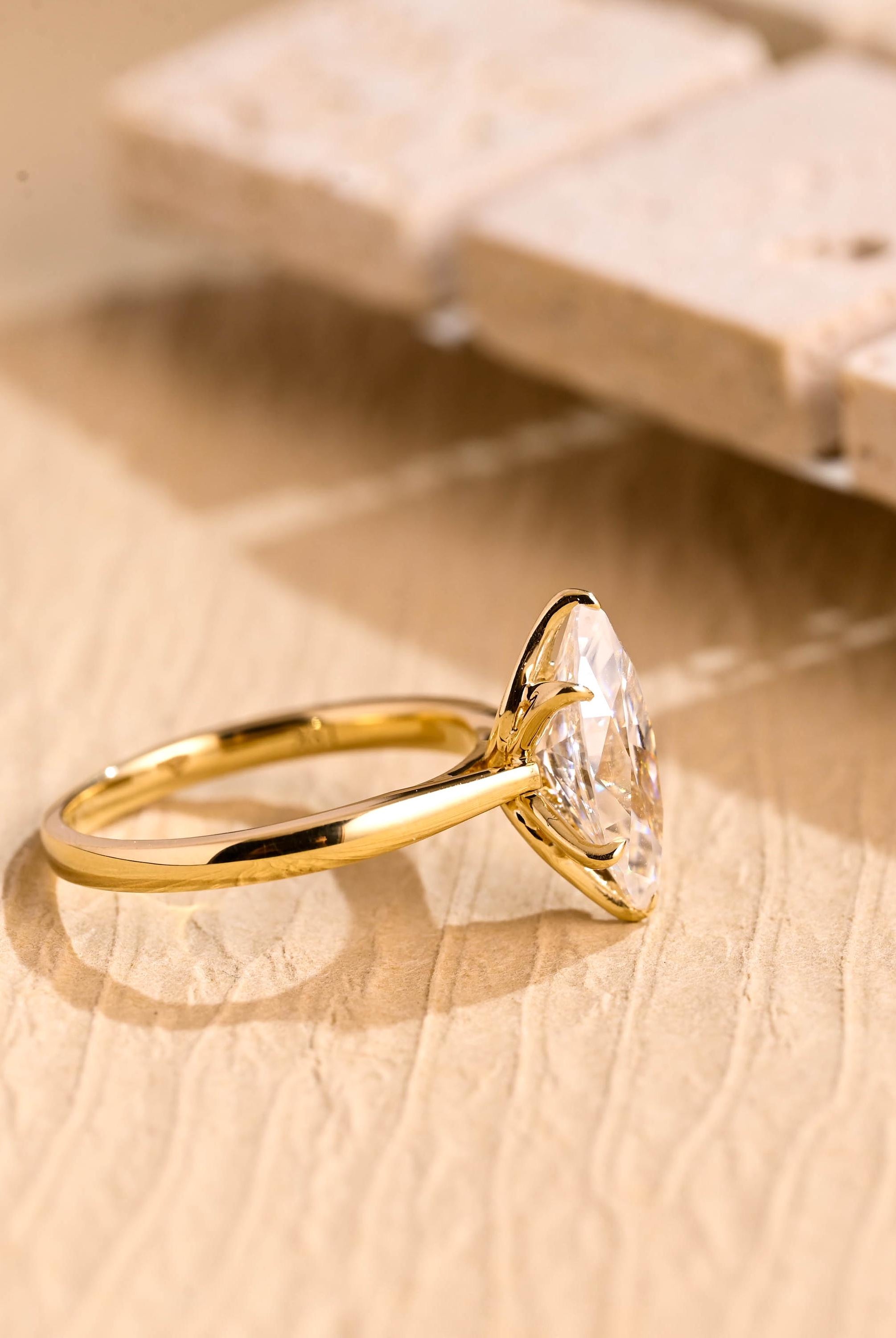 Marquise Bridal Ring