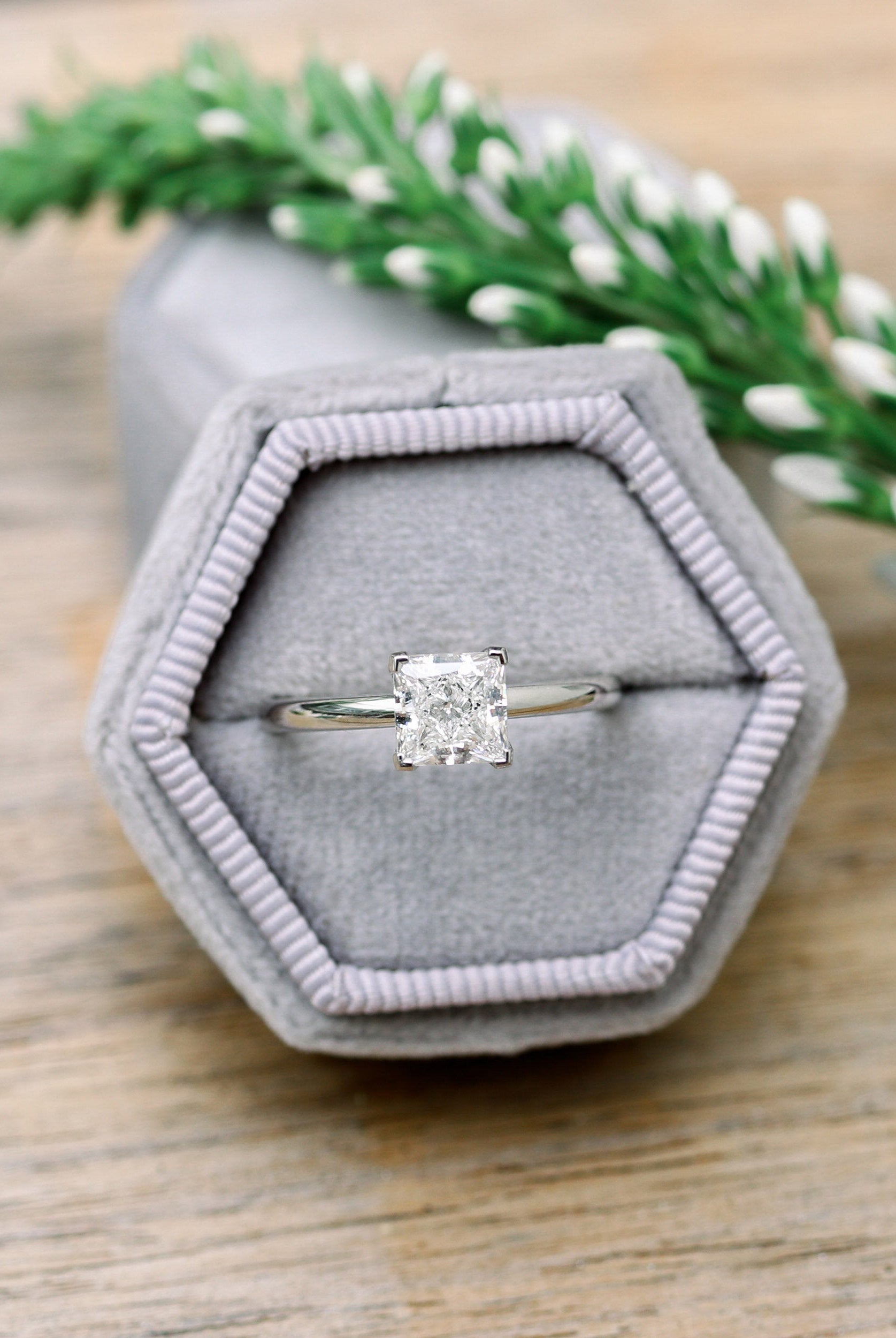 Princess Cut Ring for Women