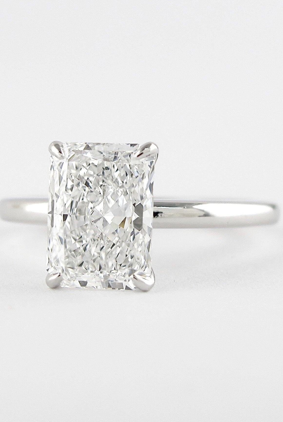 Four Prong Solitaire Ring
