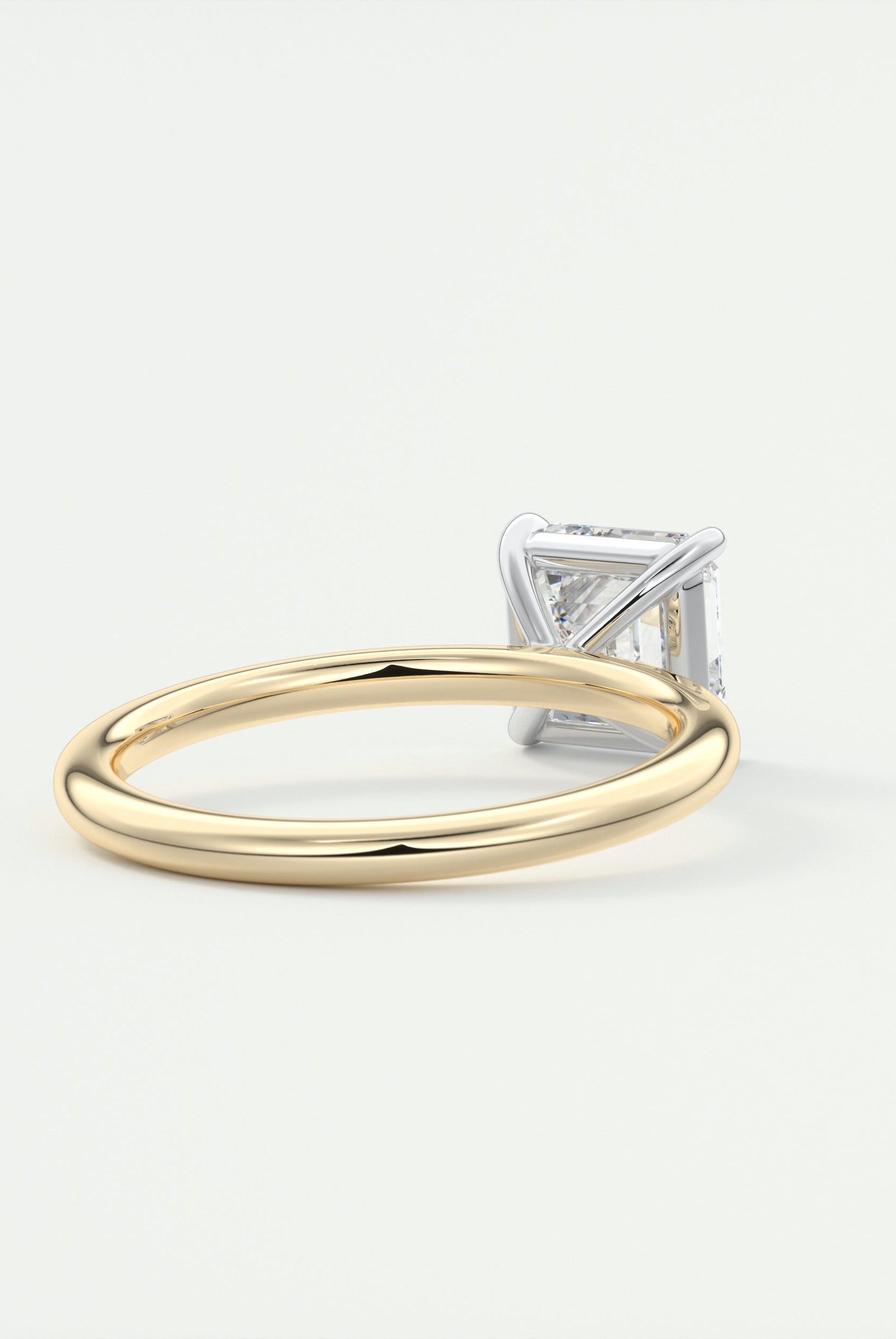 Asscher Cut Engagement Ring for Women