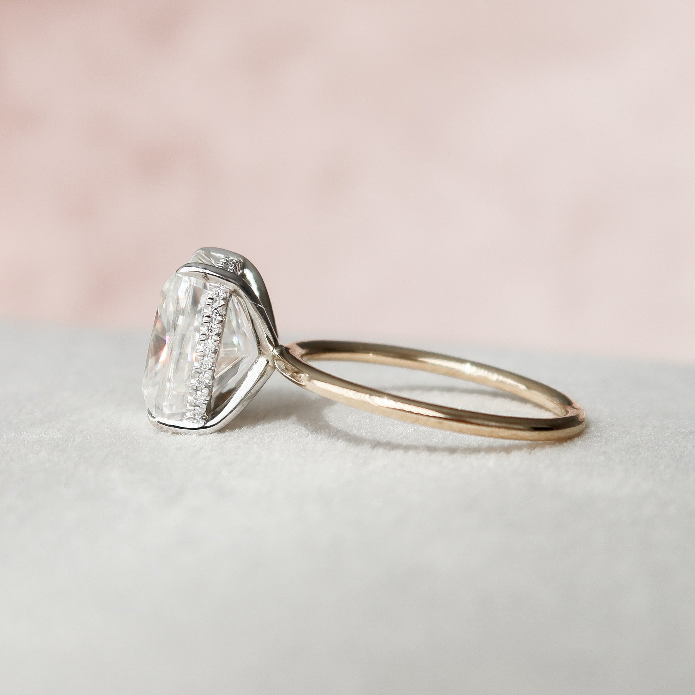 4 Carat Moissanite Ring
