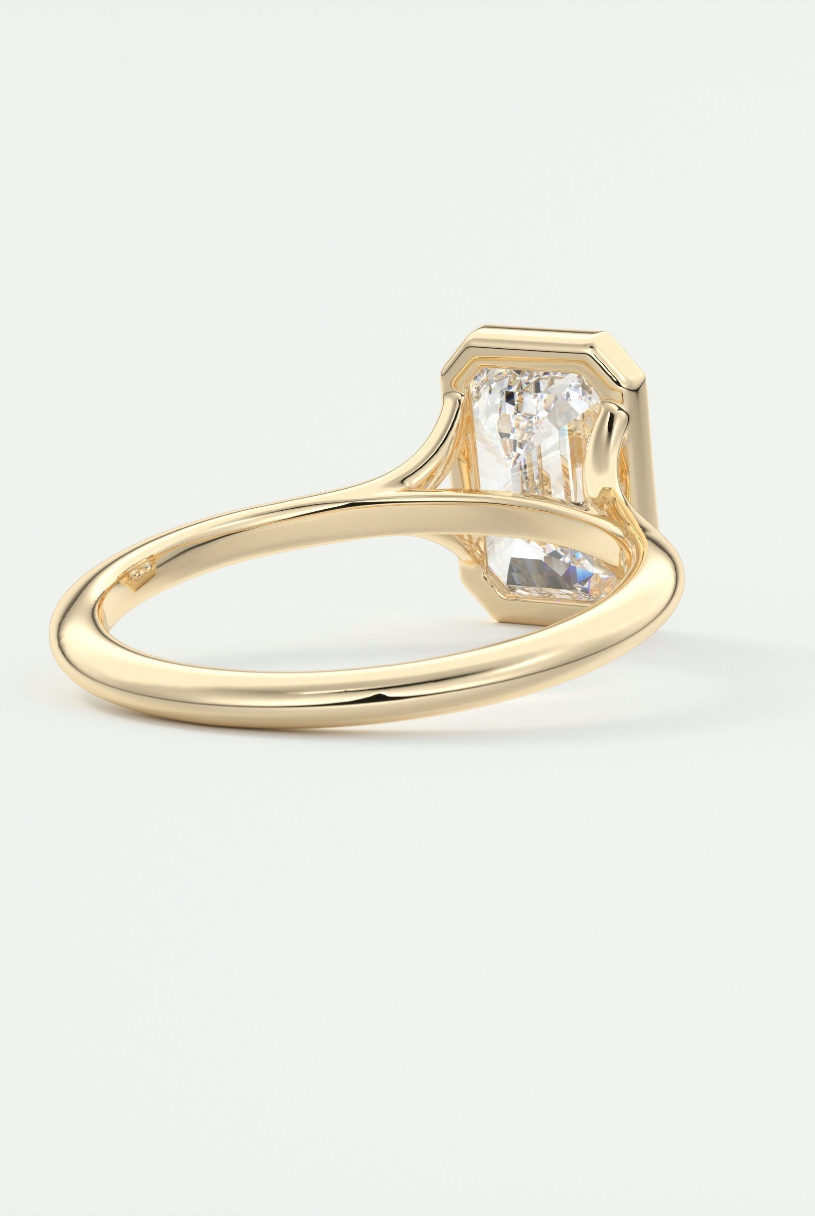 Cathedral Setting Engagement Ring