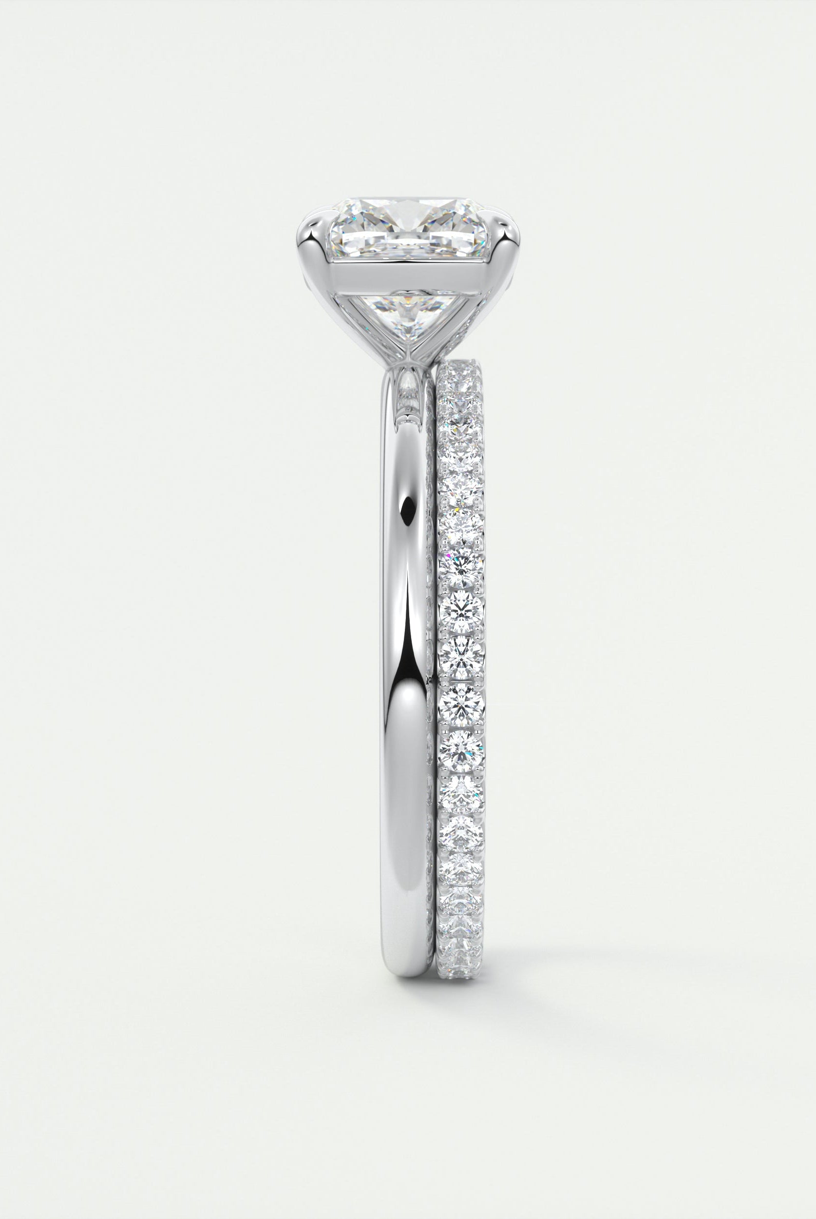 Moissanite Solitaire Ring