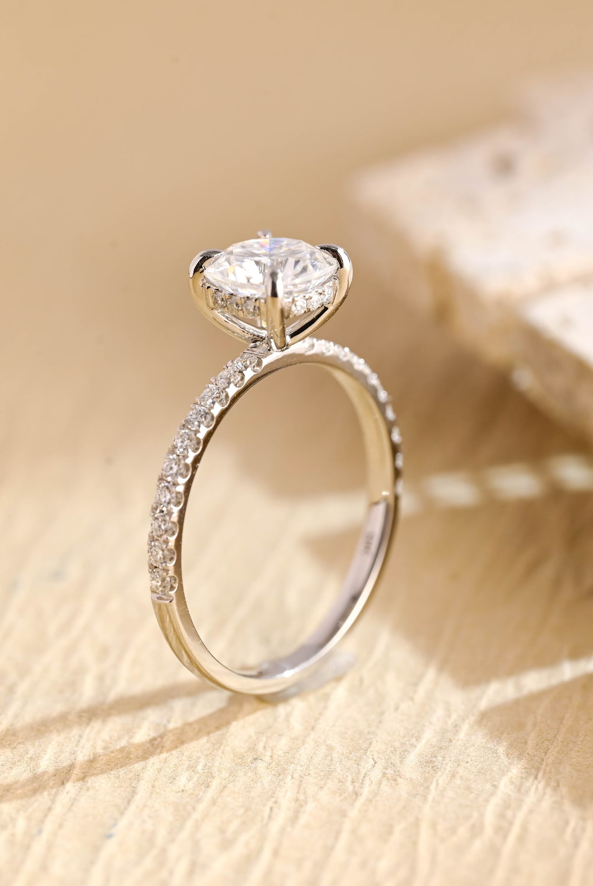 Luxury Cushion Engagement Ring