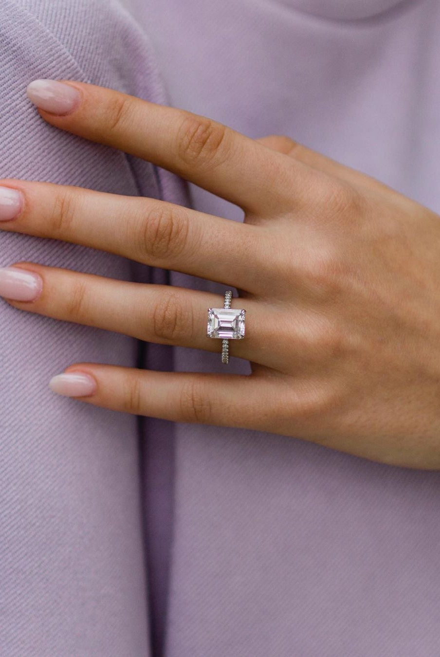 3.25 Carat Moissanite Ring