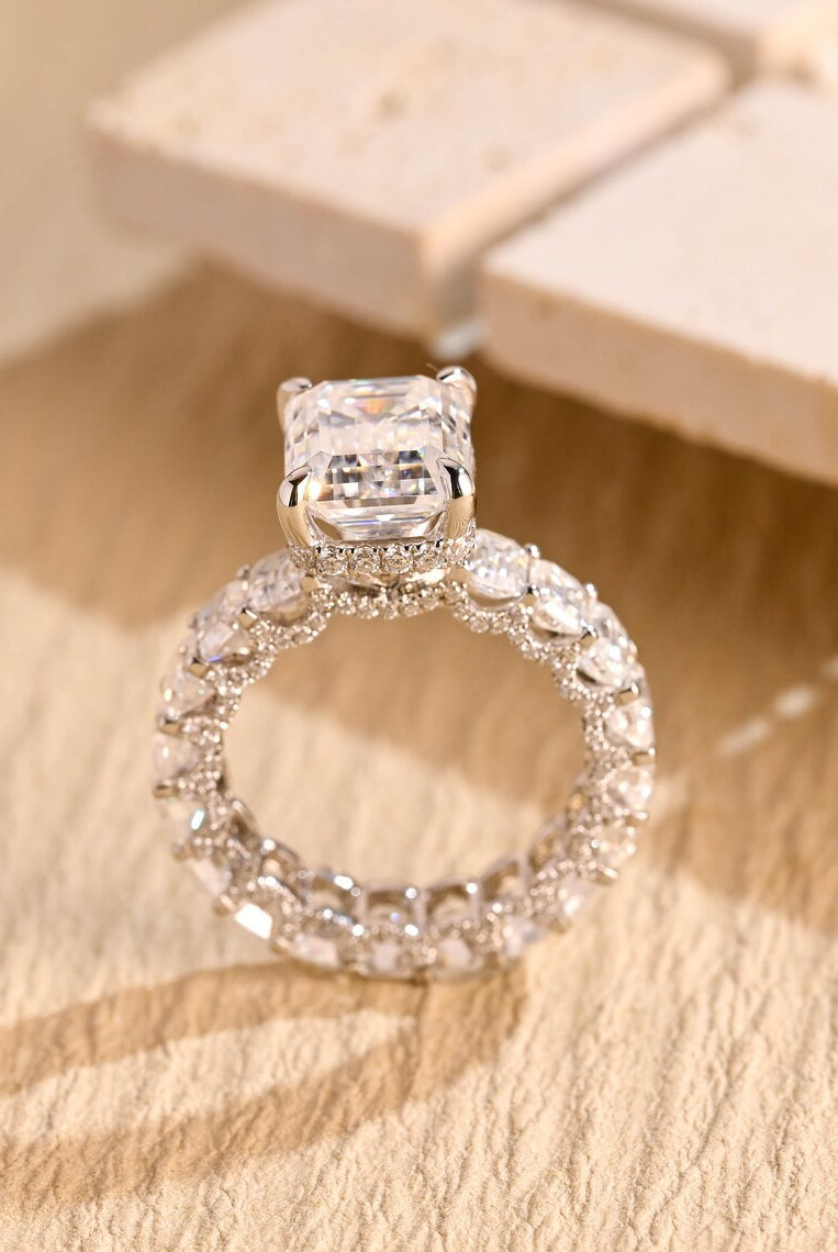 Diamond Hidden Halo Ring