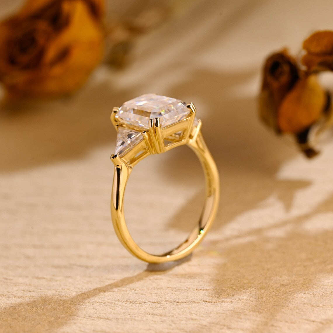 Diamond Three Stone Ring
