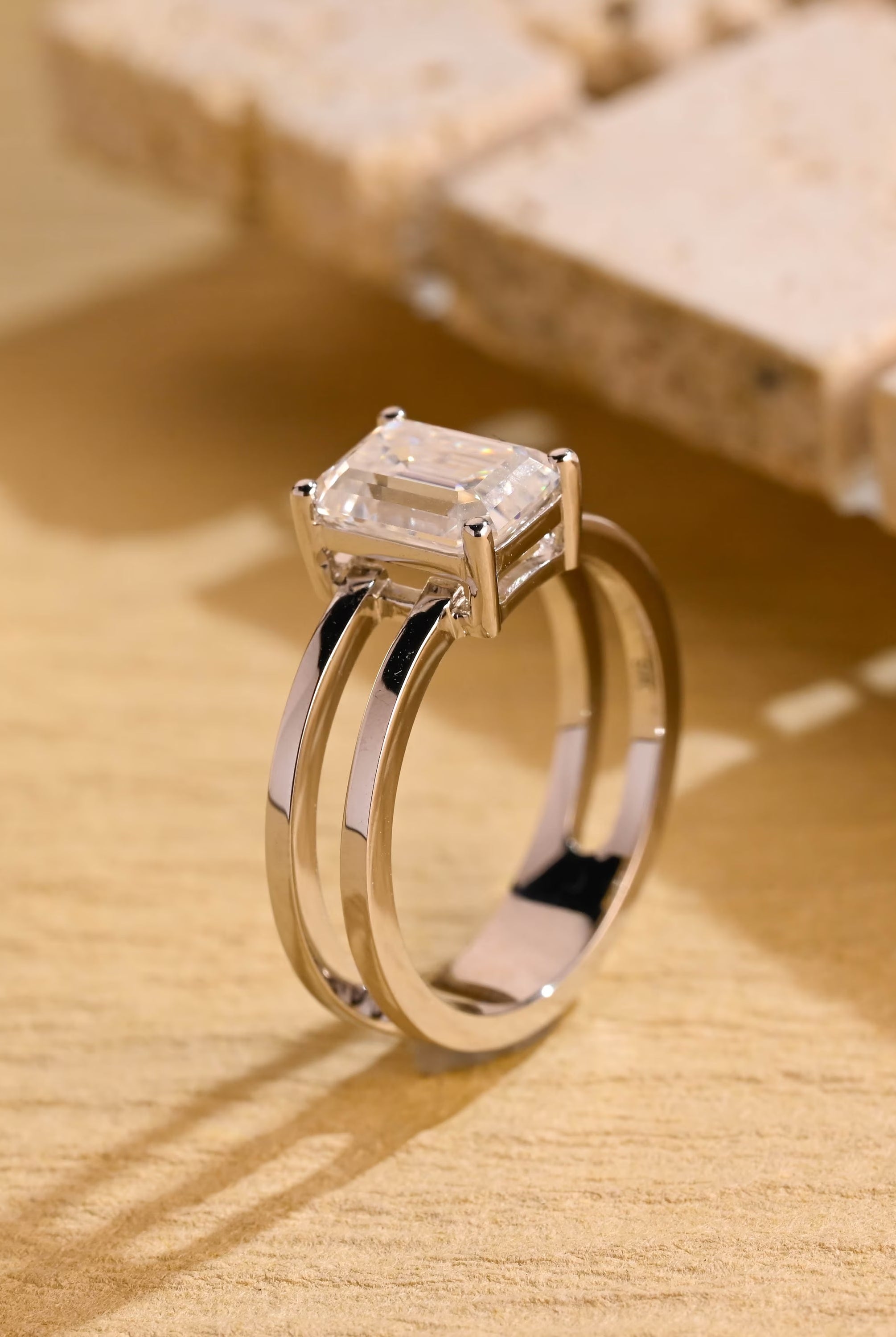 Luxury Moissanite Ring