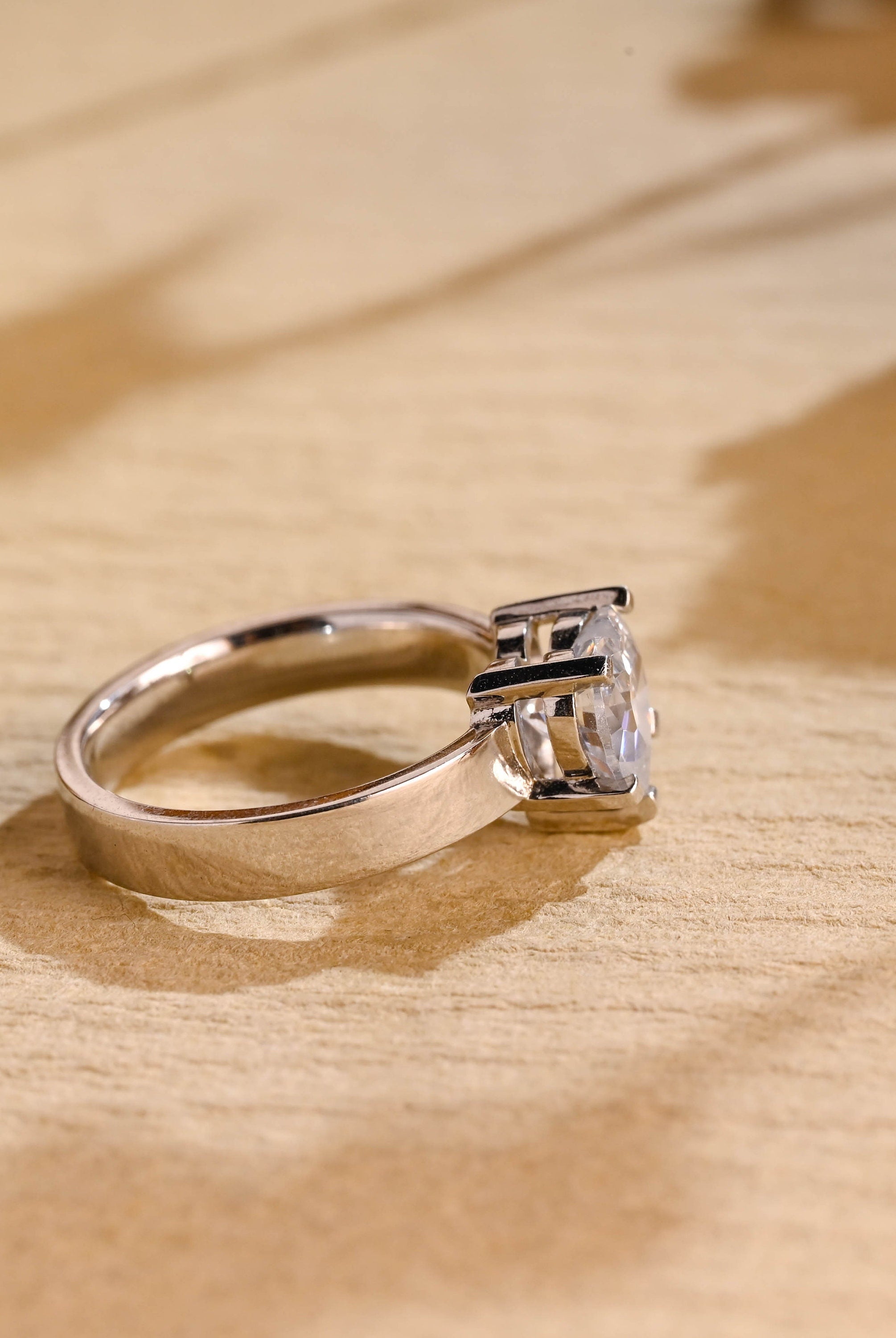 Heart Cut Proposal Ring