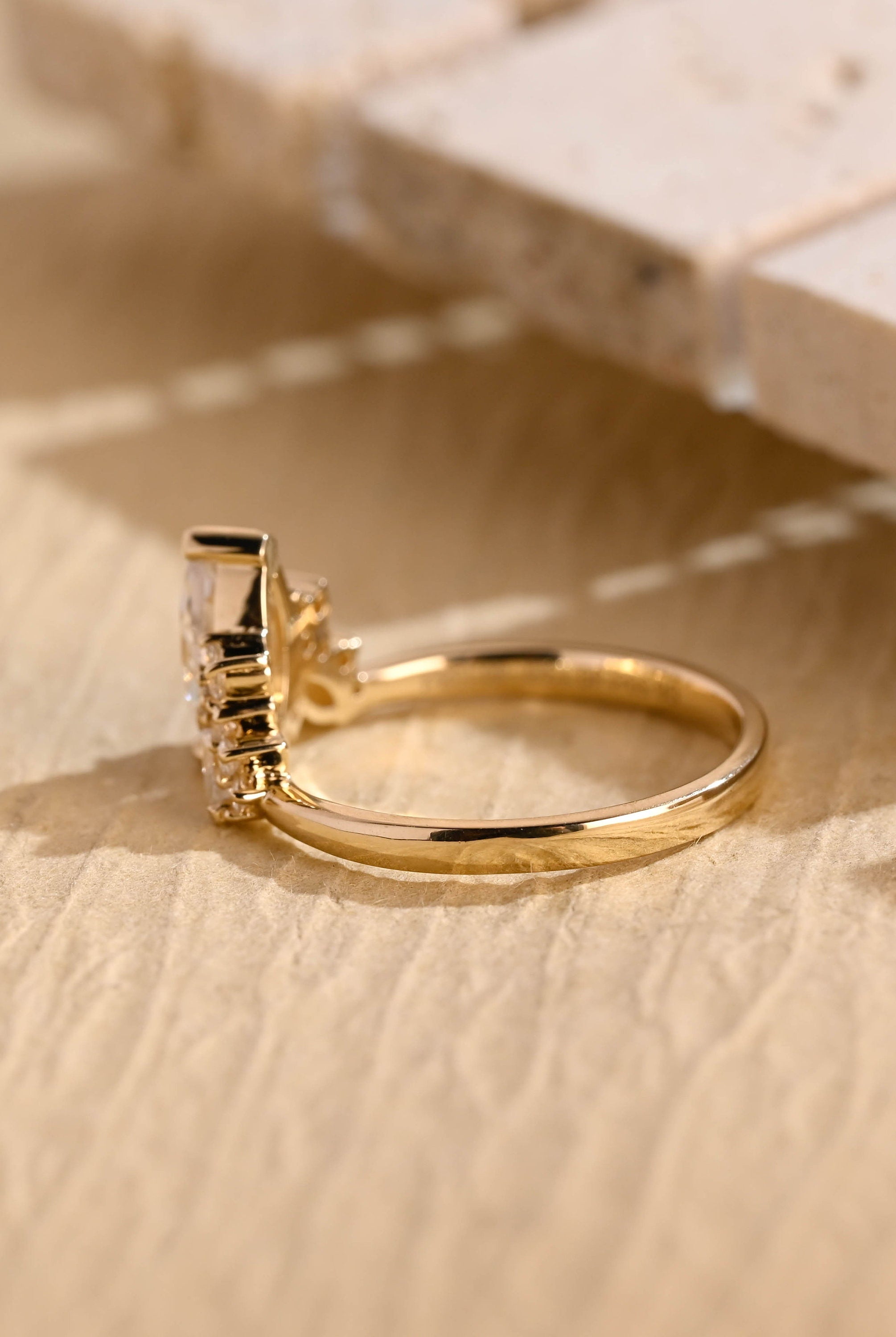 Cluster Setting Engagement Ring
