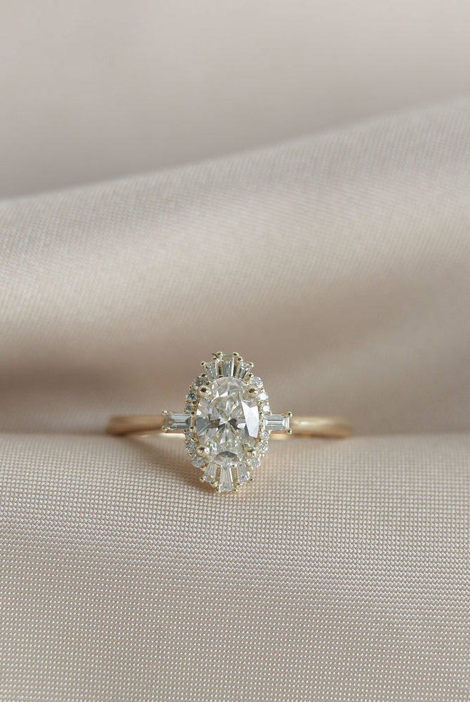 Oval Bridal Ring