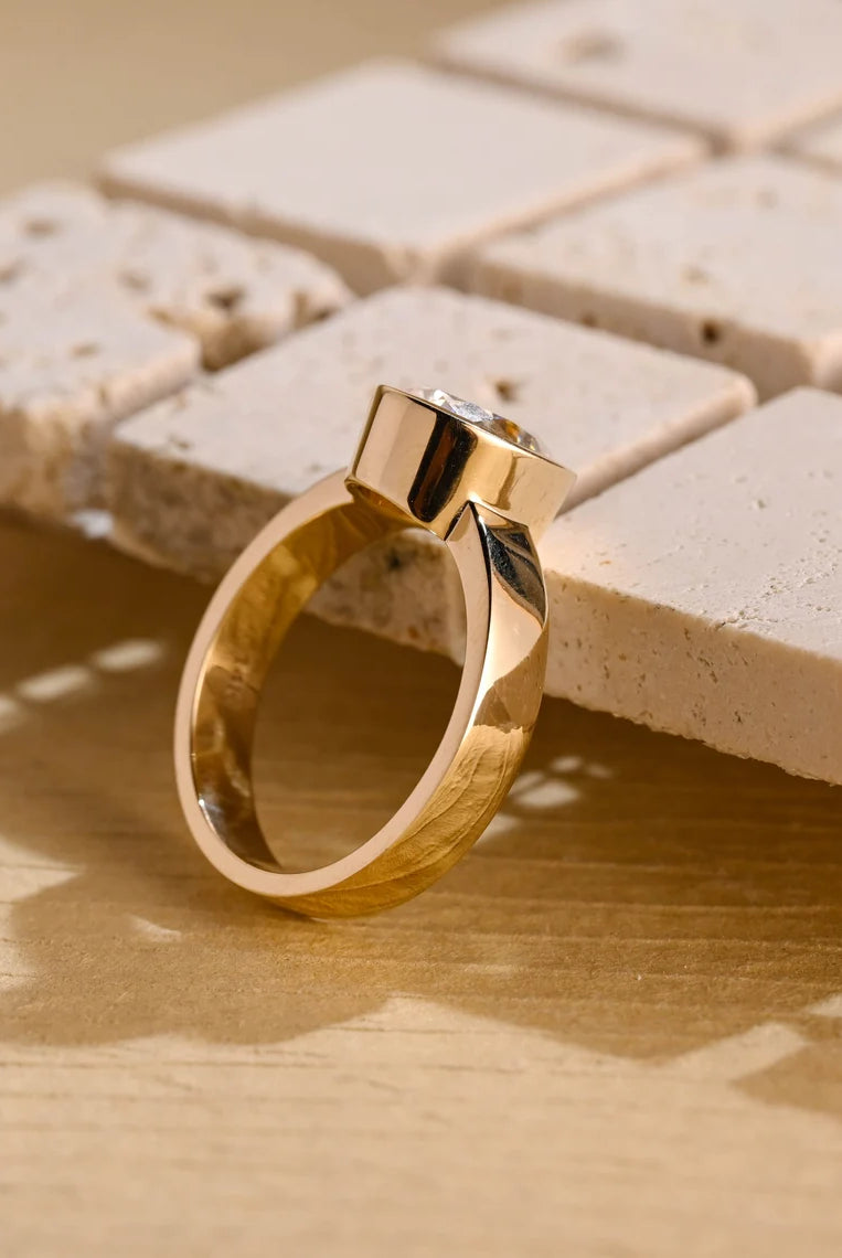 Contemporary Engagement Ring