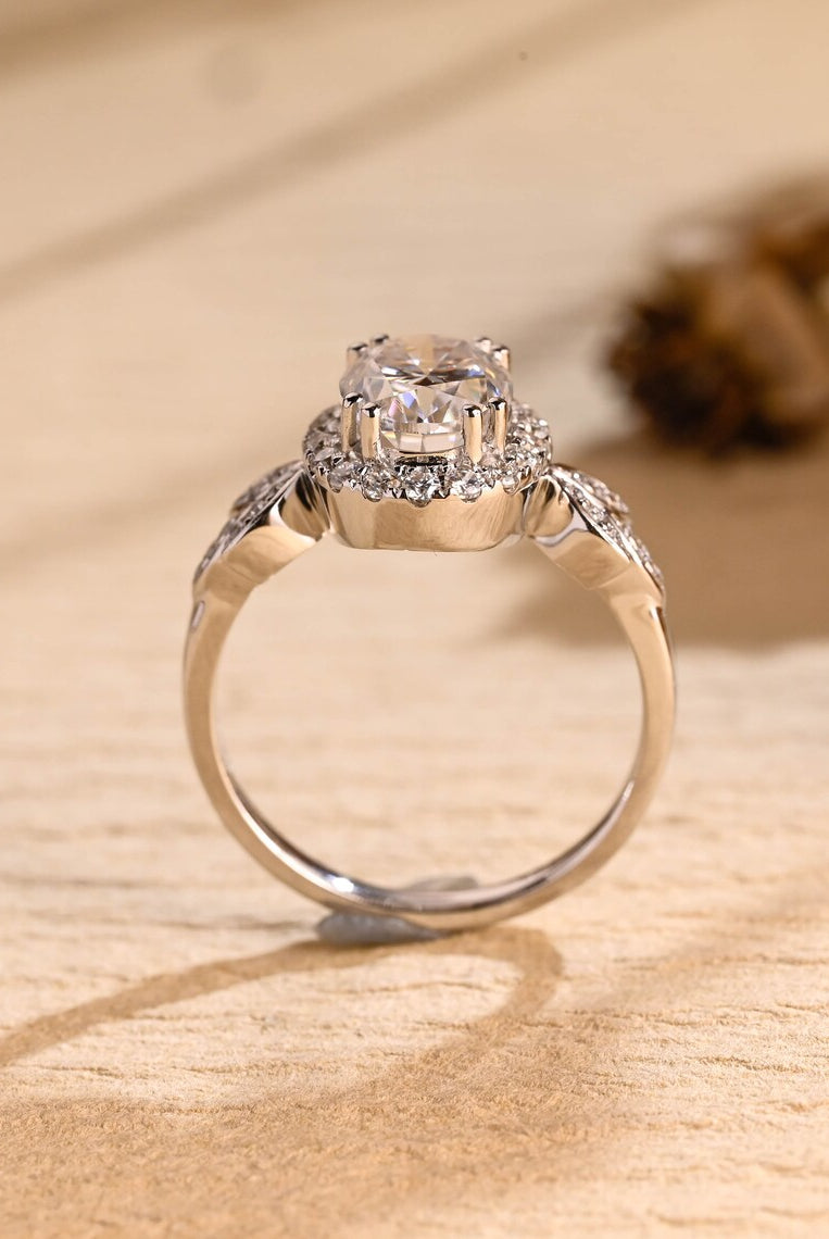 Oval Halo Ring