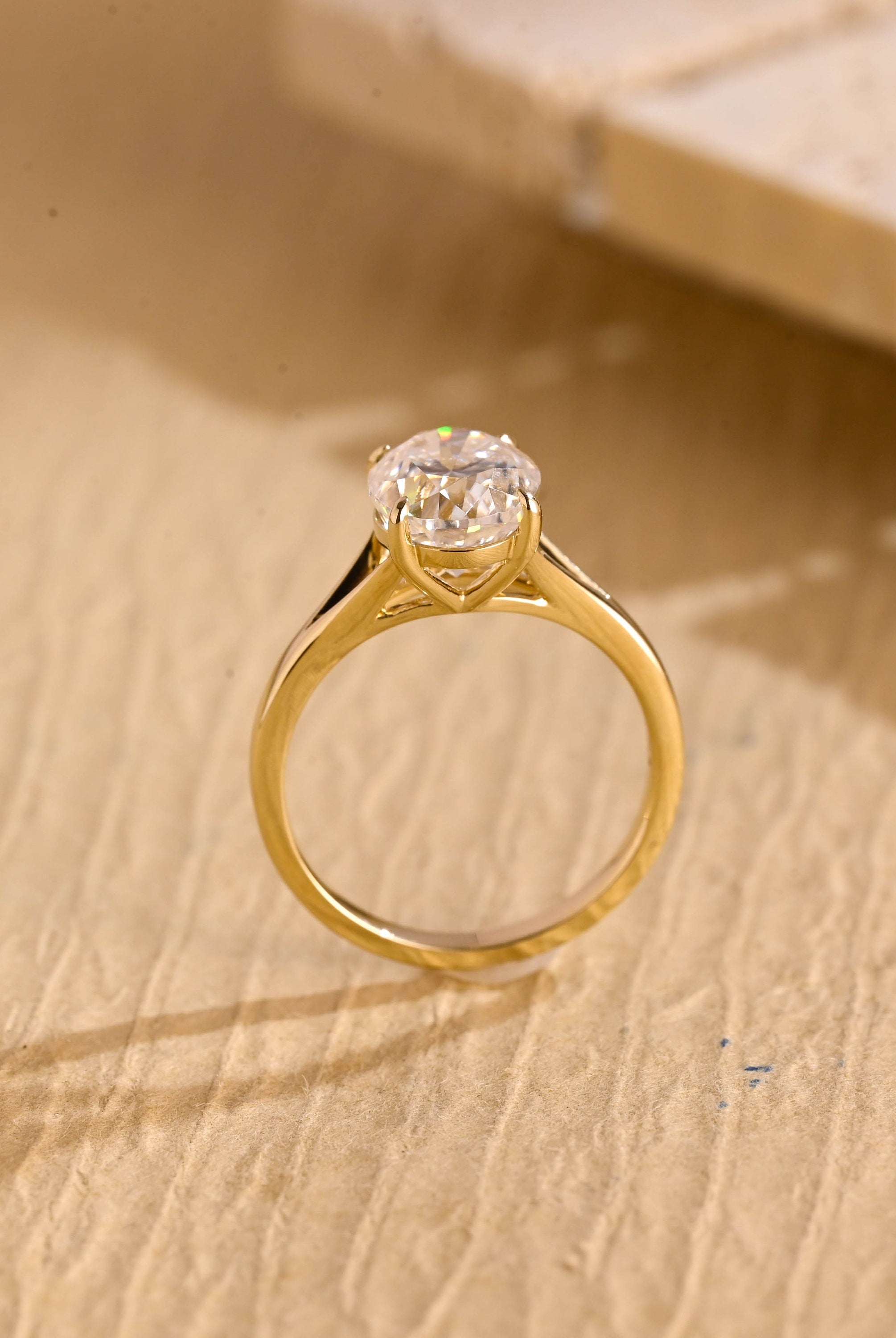 Moissanite Engagement Ring for Women