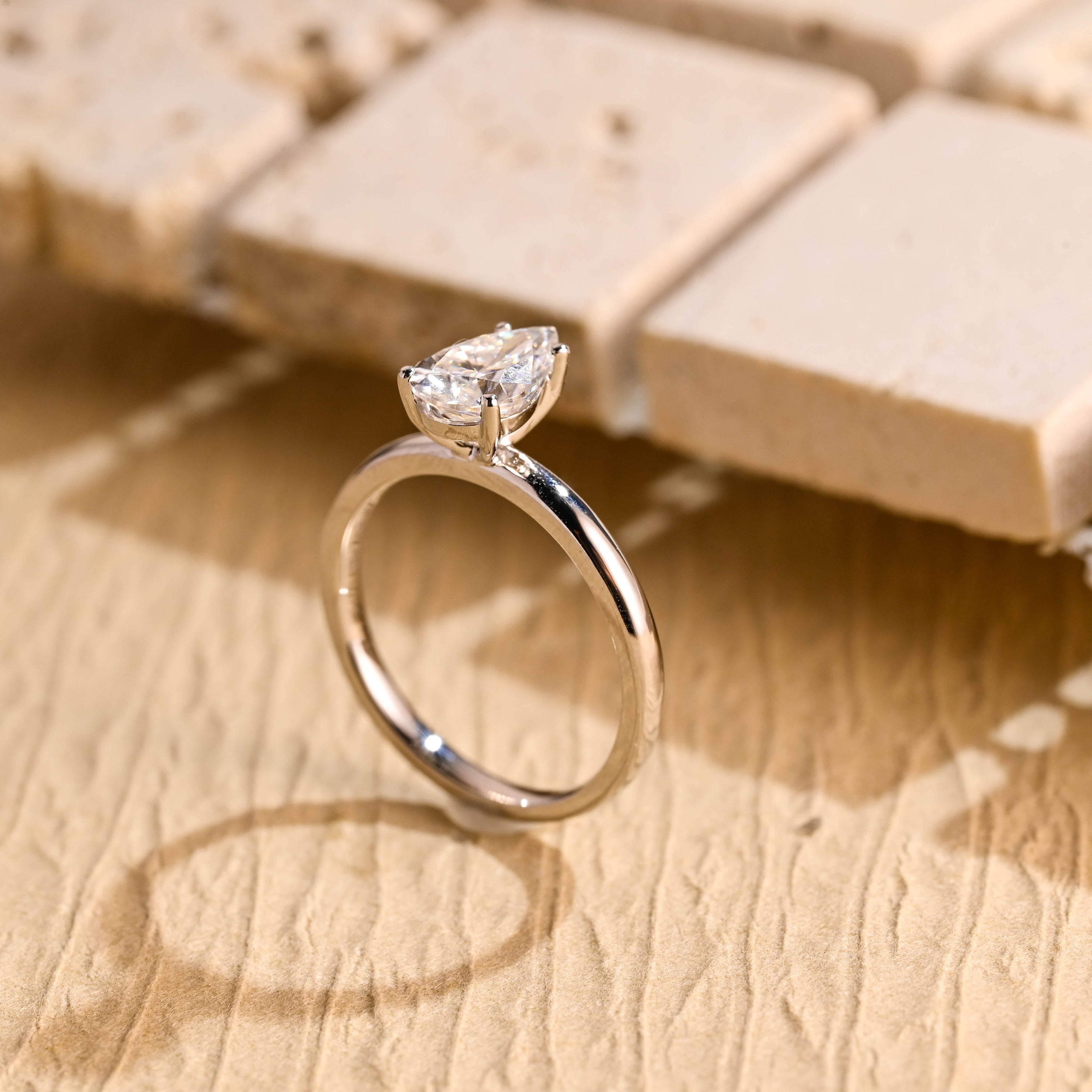Pear Cut Engagement Ring