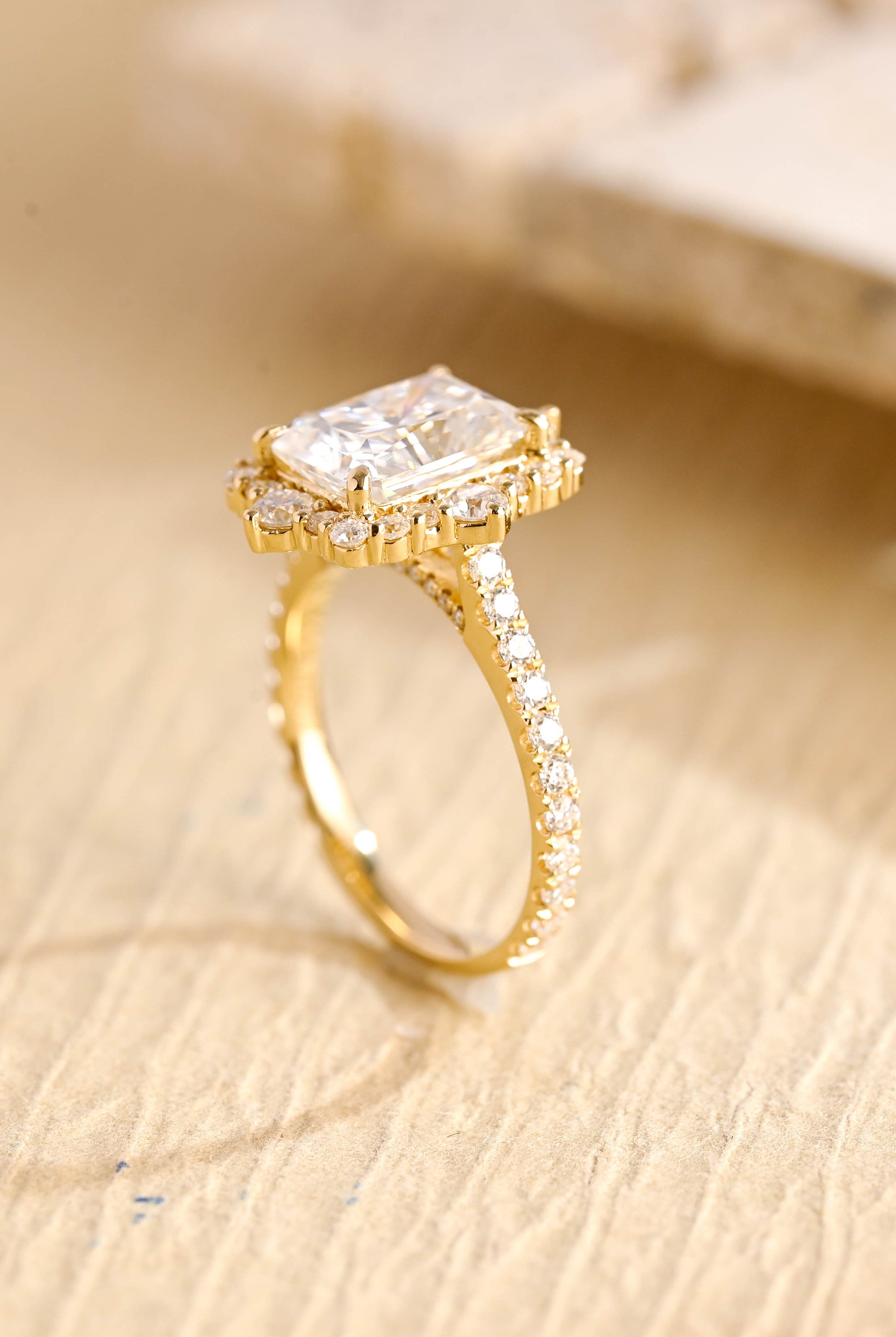 best moissanite cluster engagement rings 2026