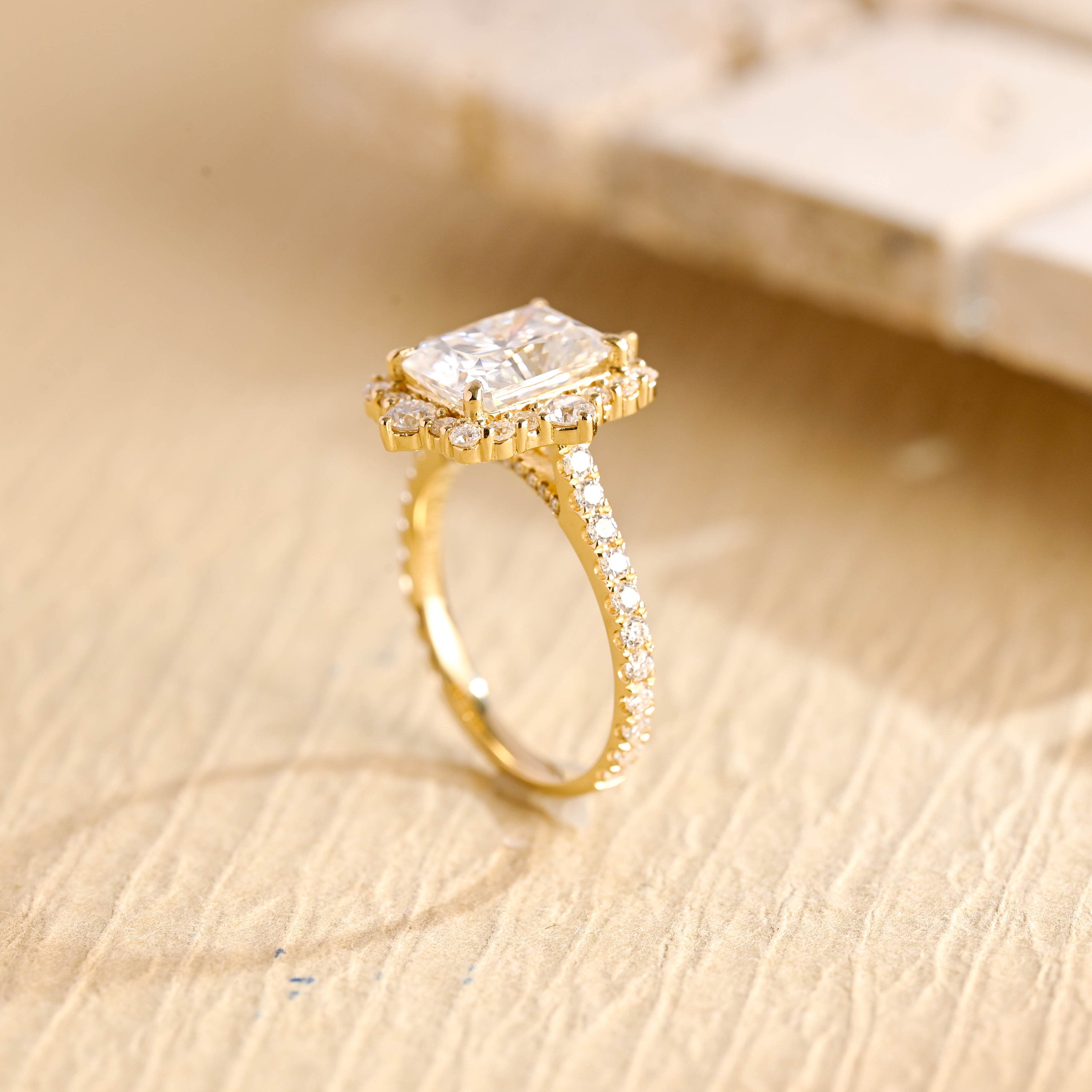 best moissanite cluster engagement rings 2026