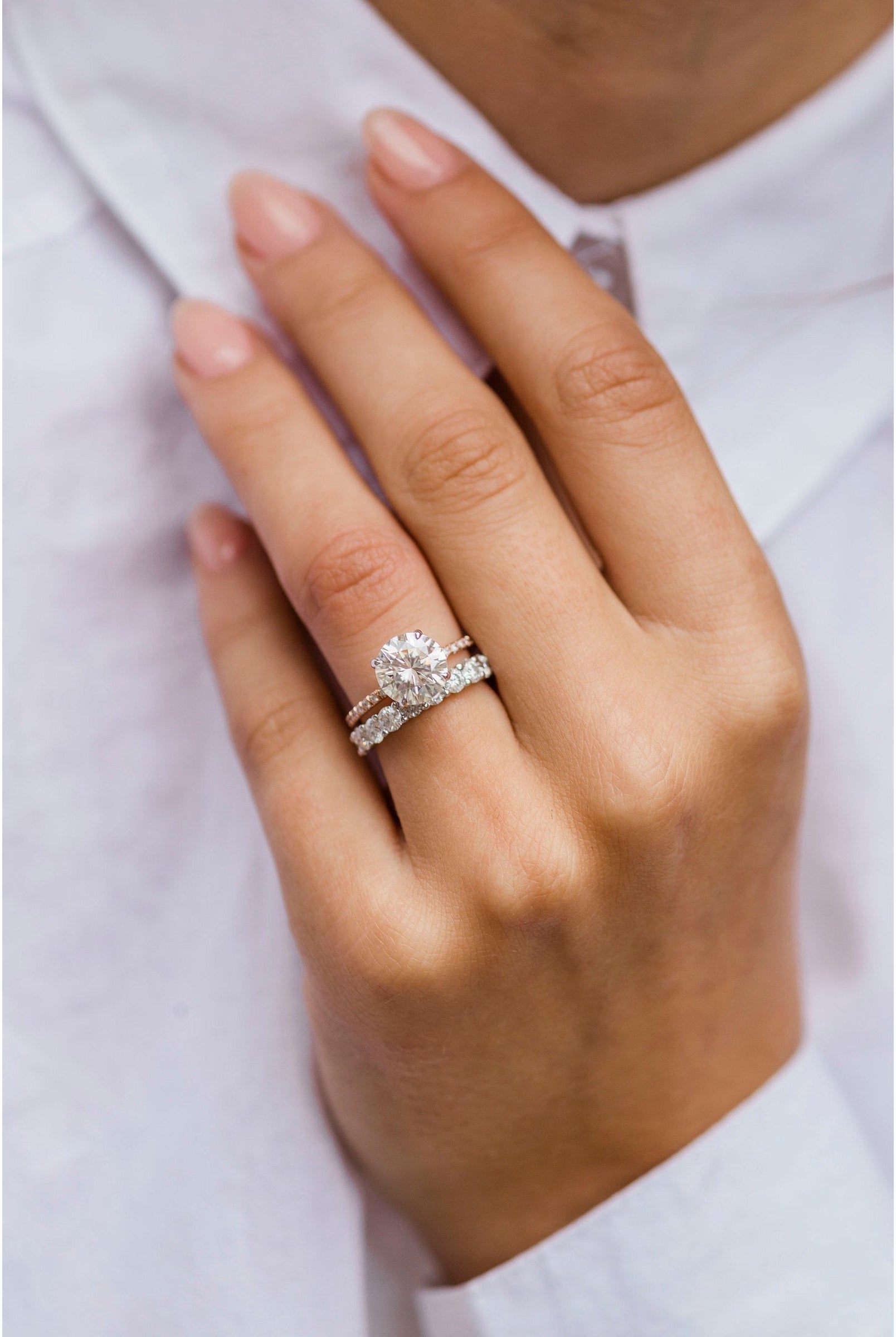 Bridal Moissanite Ring