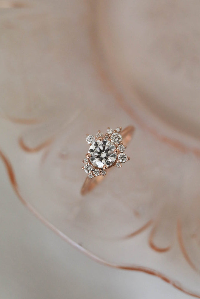 Solitaire Moissanite Ring