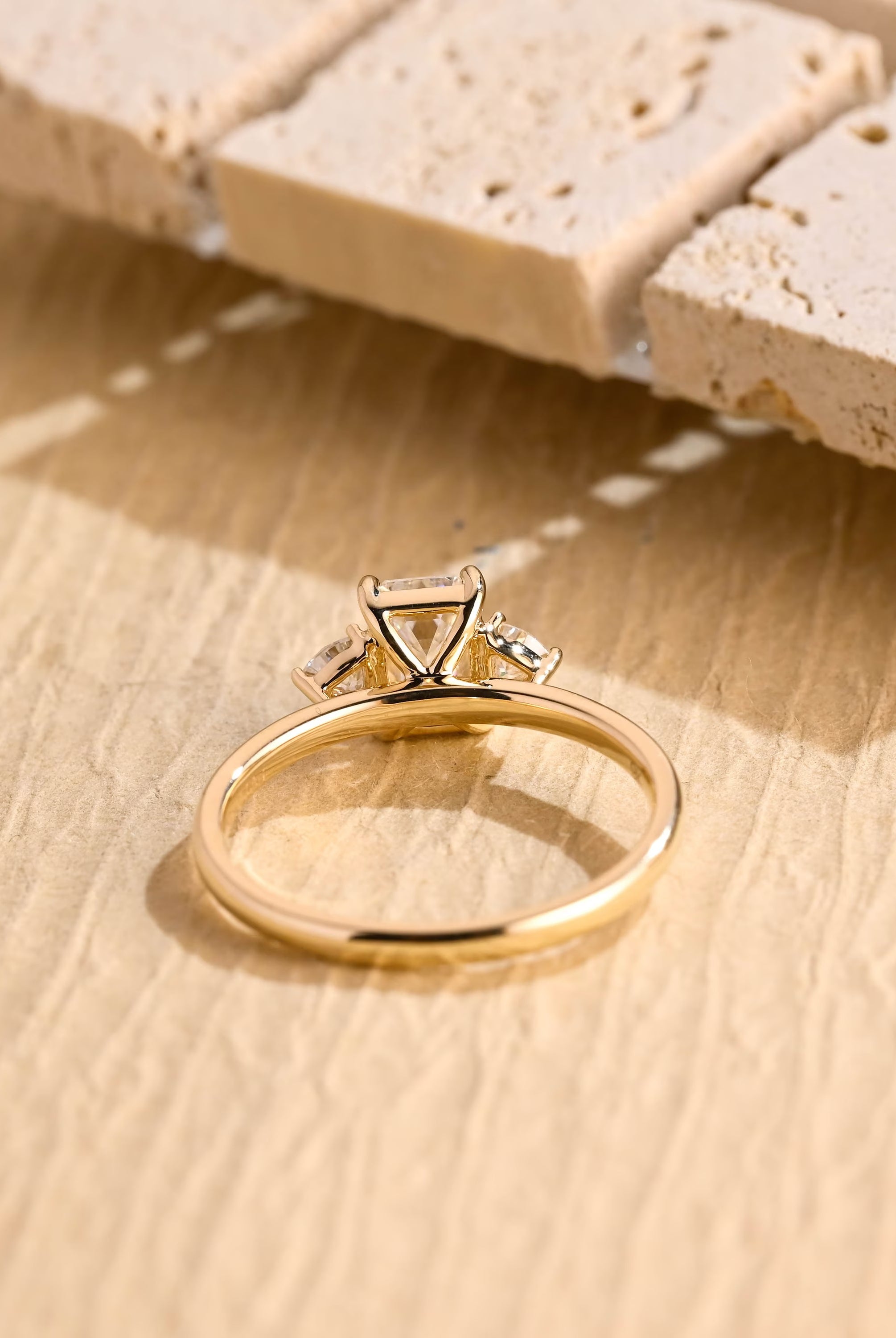 Luxury Moissanite Engagement Ring
