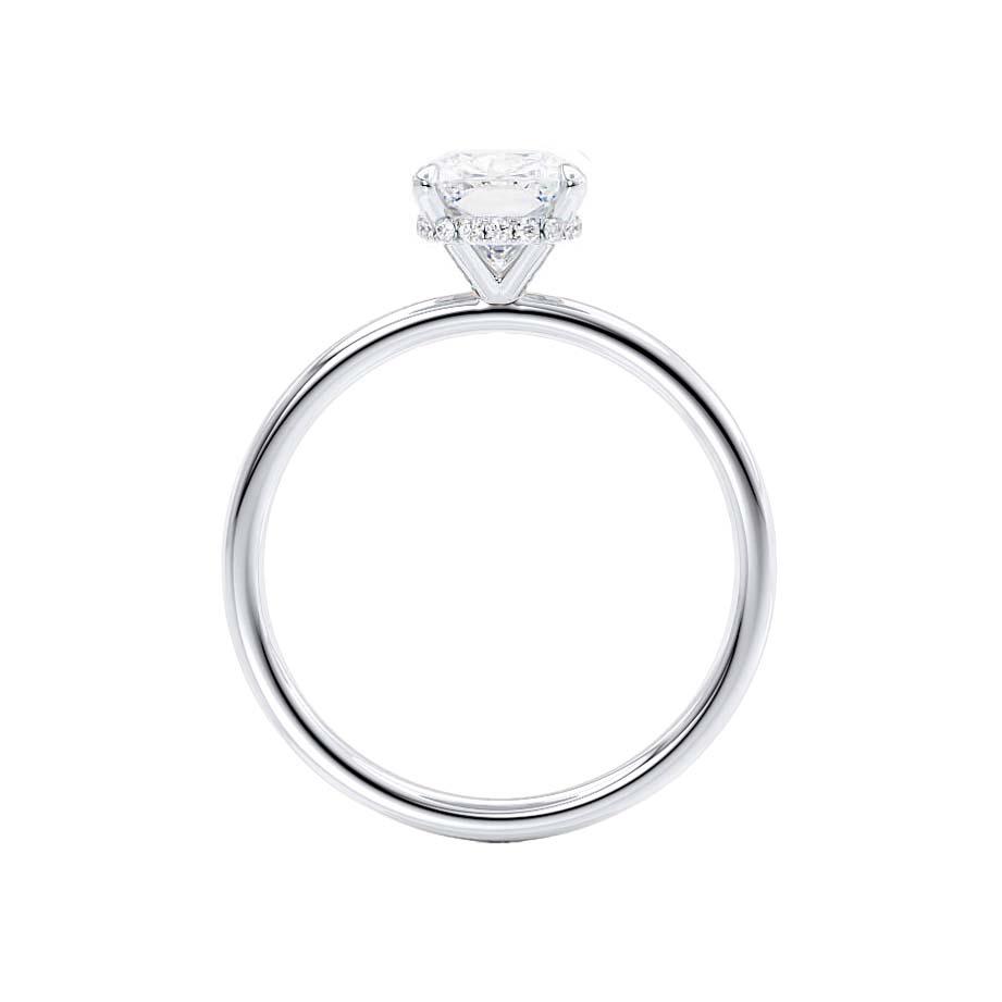 Elongated Cushion Proposal Ring