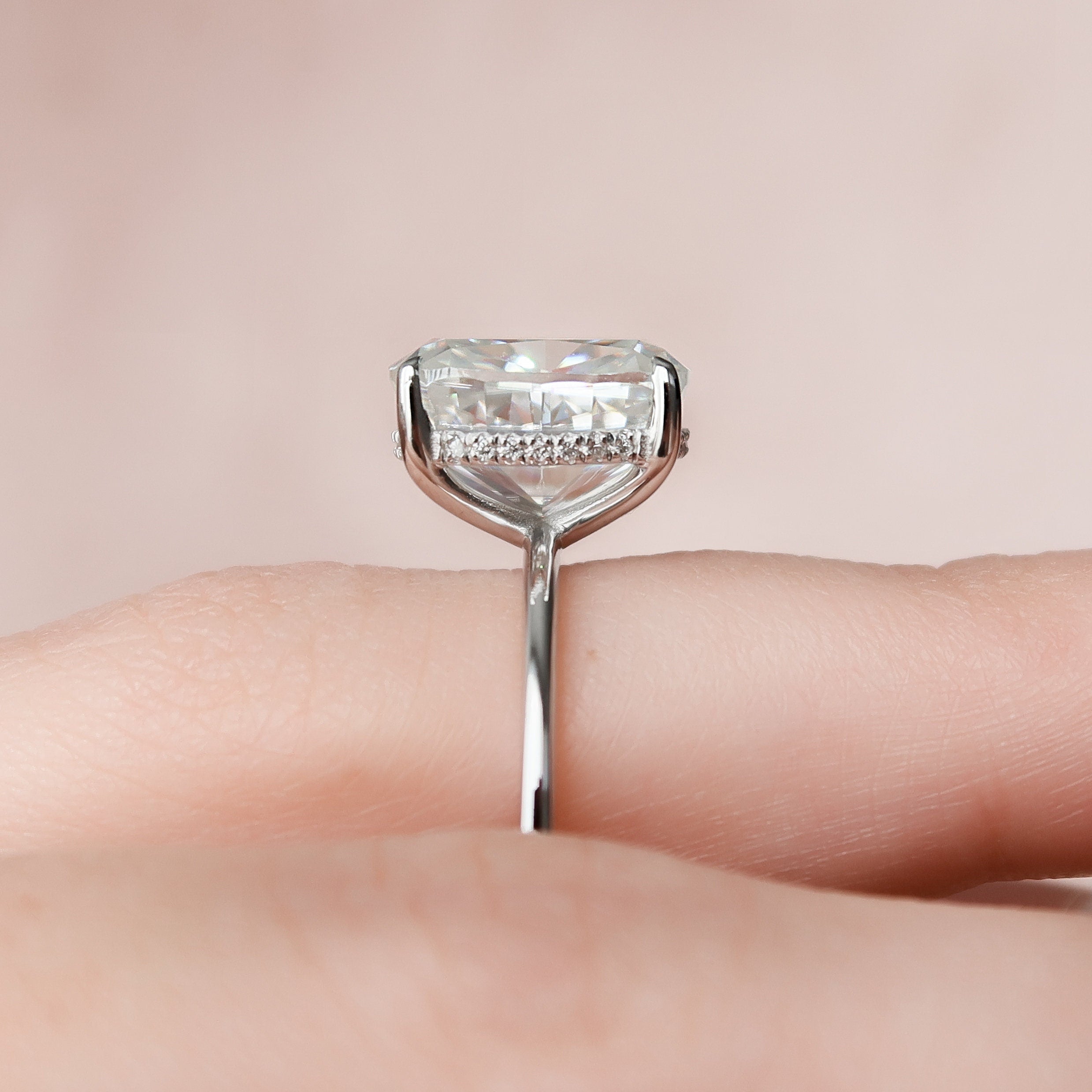 Cushion Bridal Ring