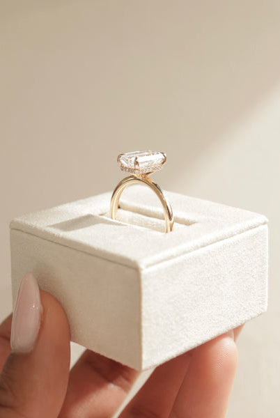 1.5 Carat Moissanite Engagement Ring