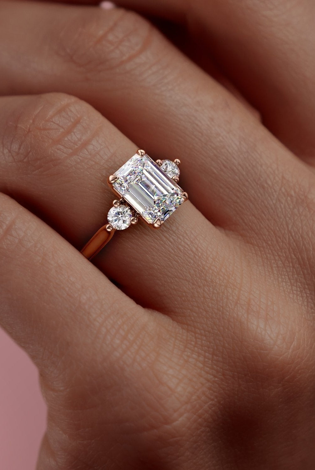 1-91-ct-emerald-cut-three-stone-moissanite-engagement-ring