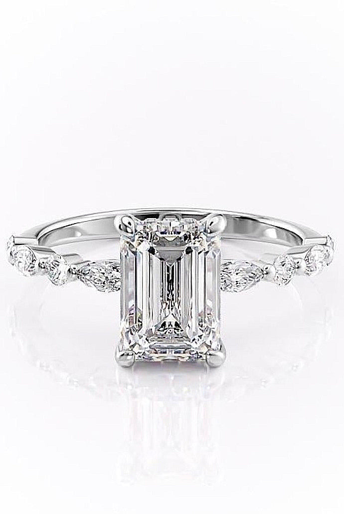 emerald-cut-solitaire-pave-setting-moissanite-engagement-ring