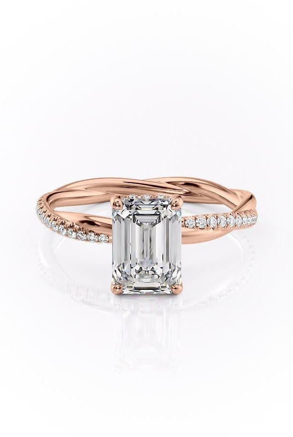 emerald-cut-solitaire-twisted-pave-moissanite-engagement-ring